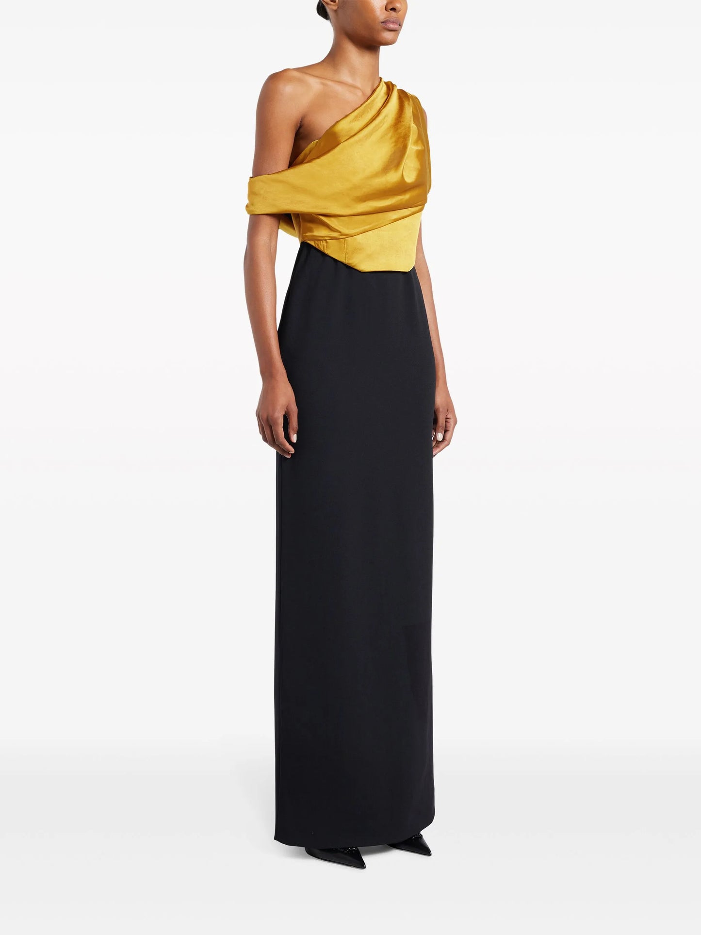 Kara one-shoulder maxi dress