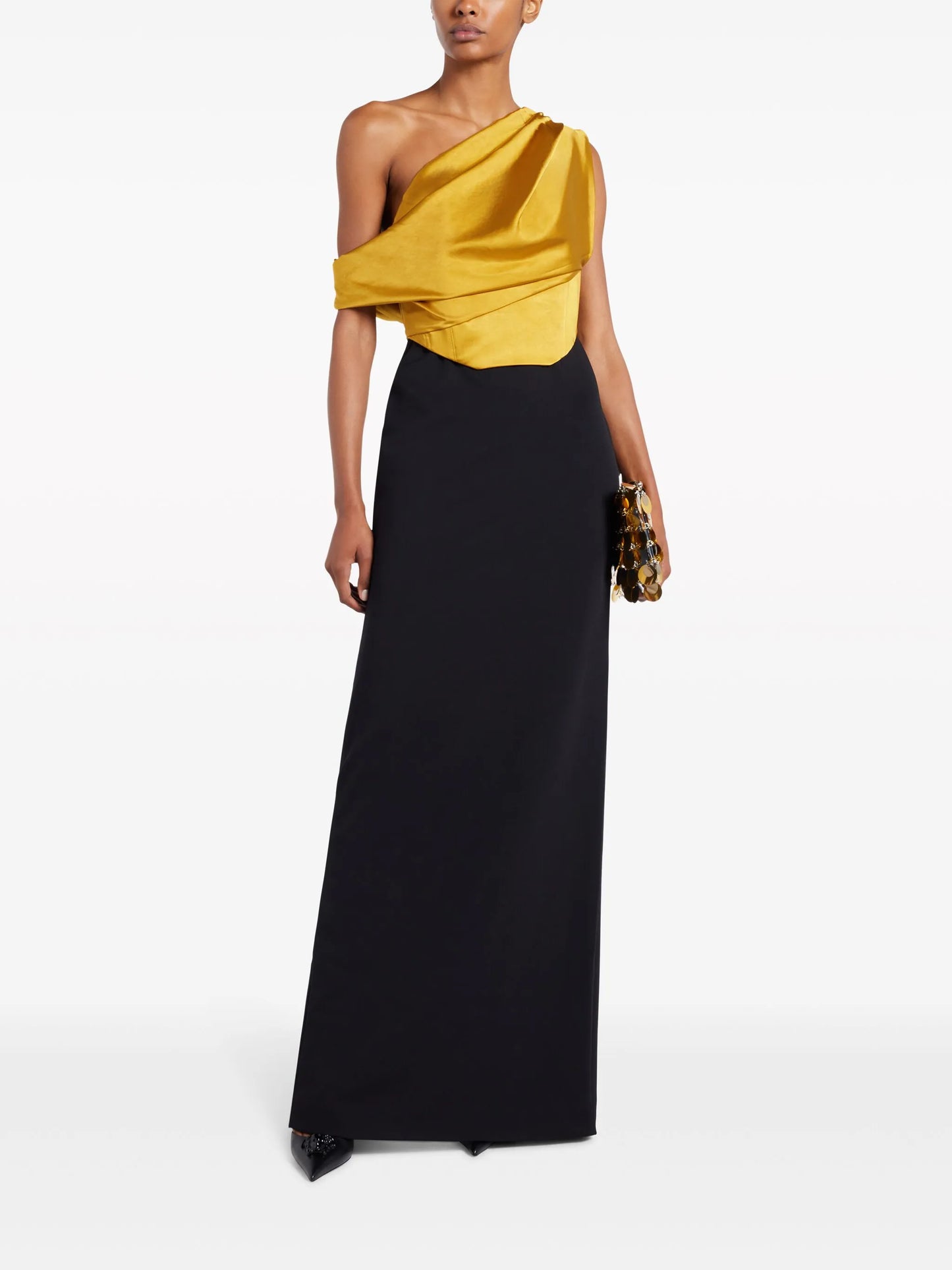 Kara one-shoulder maxi dress