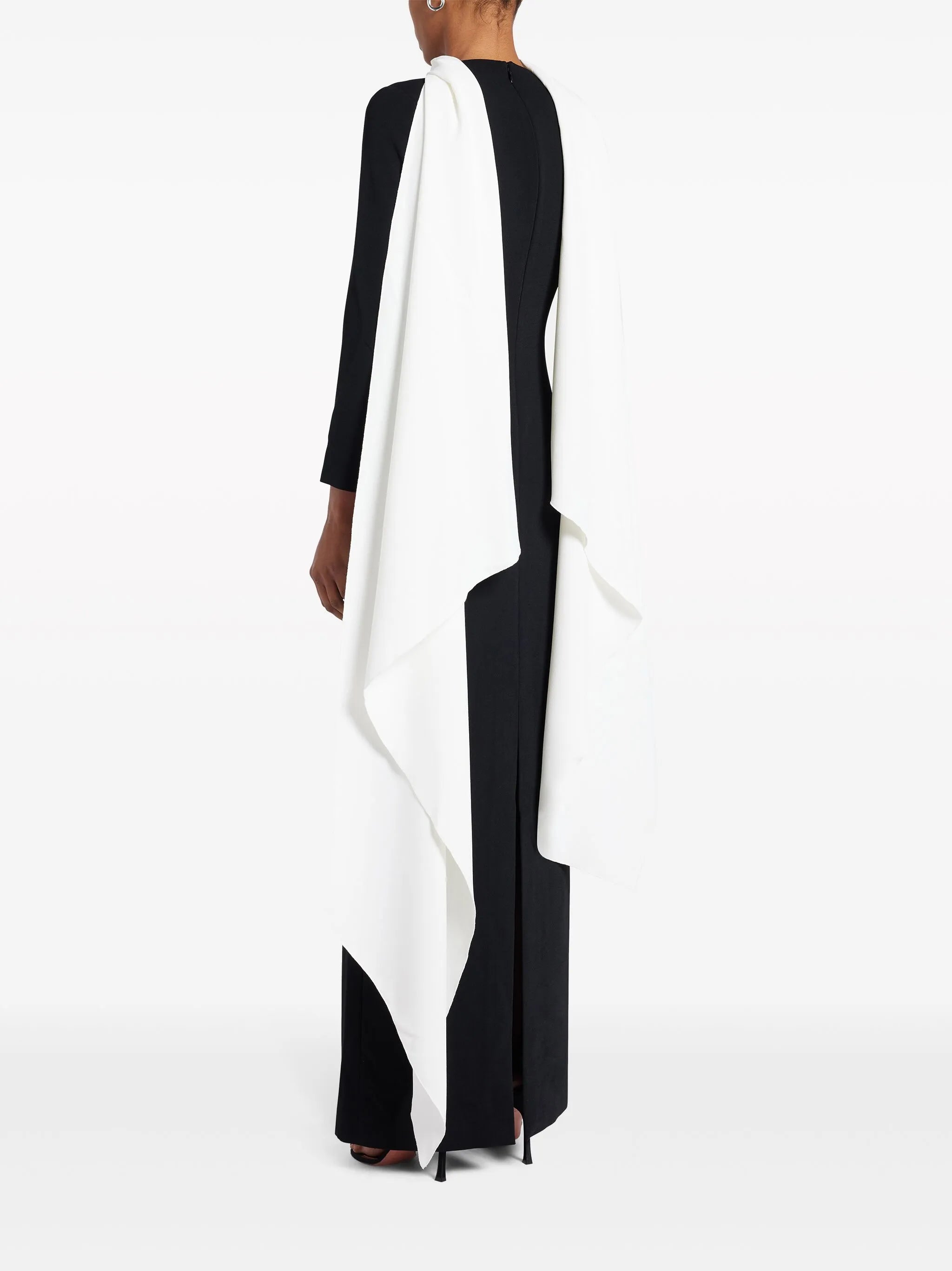 Luisa crepe maxi dress