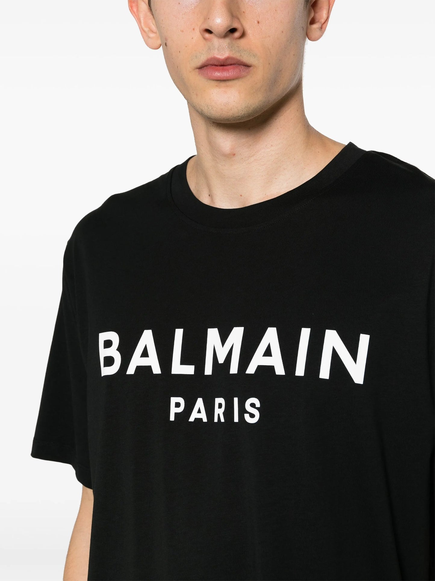 logo-print cotton T-shirt