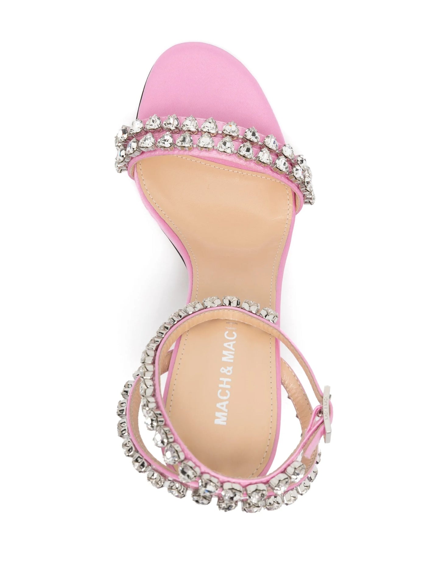 crystal-embellished 100mm sandals