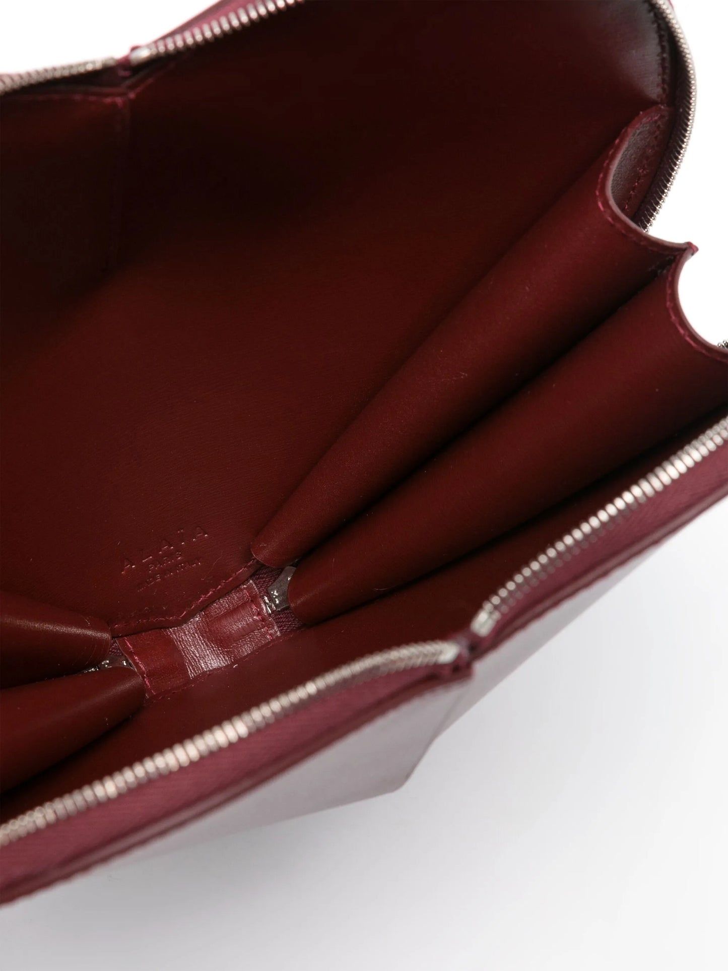 heart-shaped leather shoulder bag