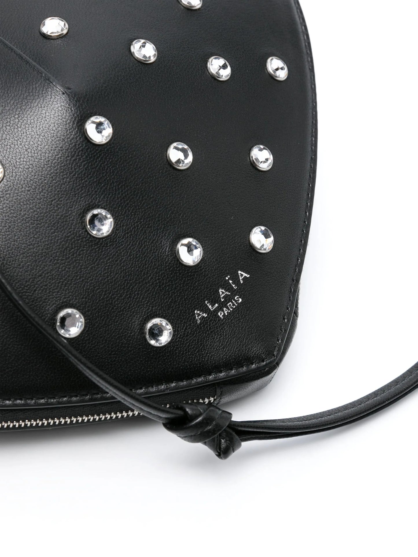 Le Coeur crystal-embellished crossbody bag