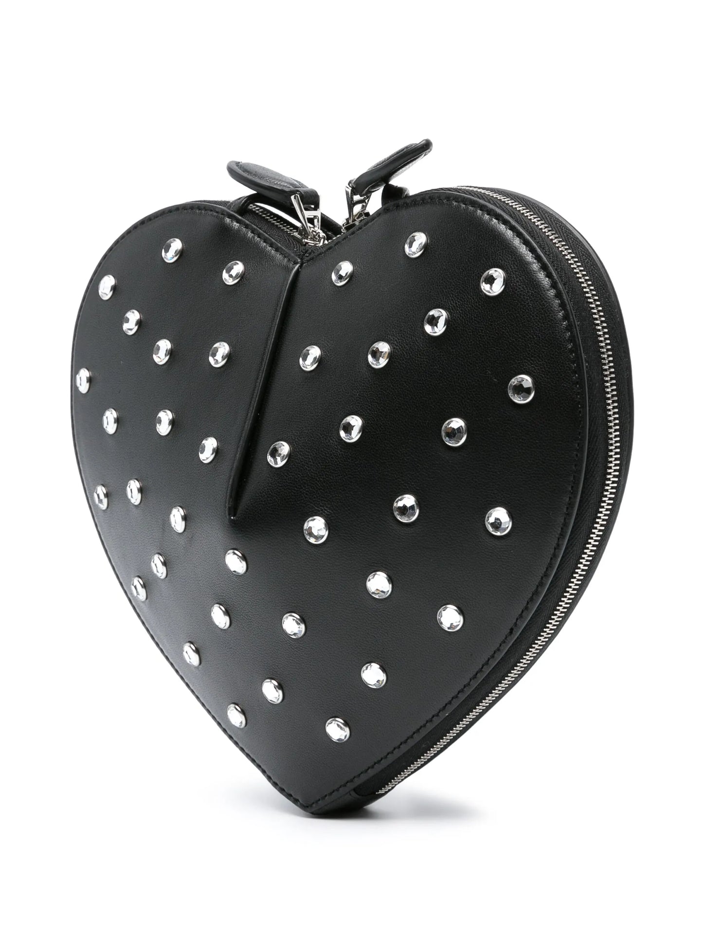 Le Coeur crystal-embellished crossbody bag
