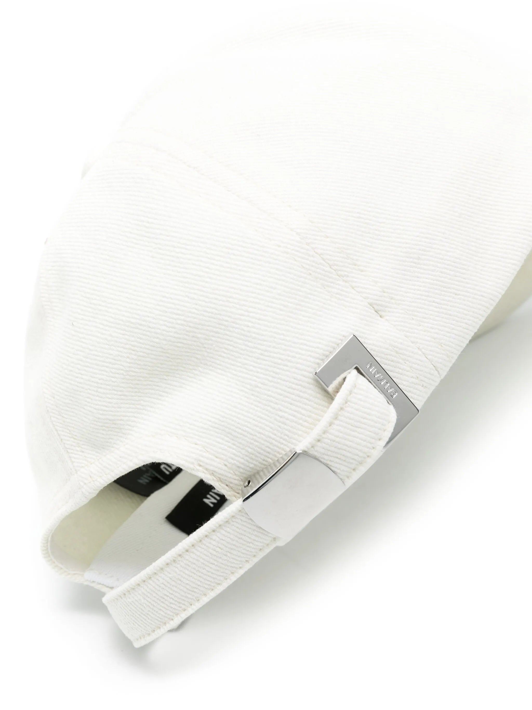 Signature logo-embroidered cap