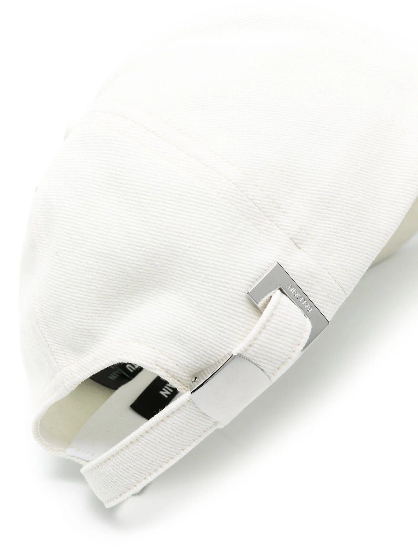 Signature logo-embroidered cap