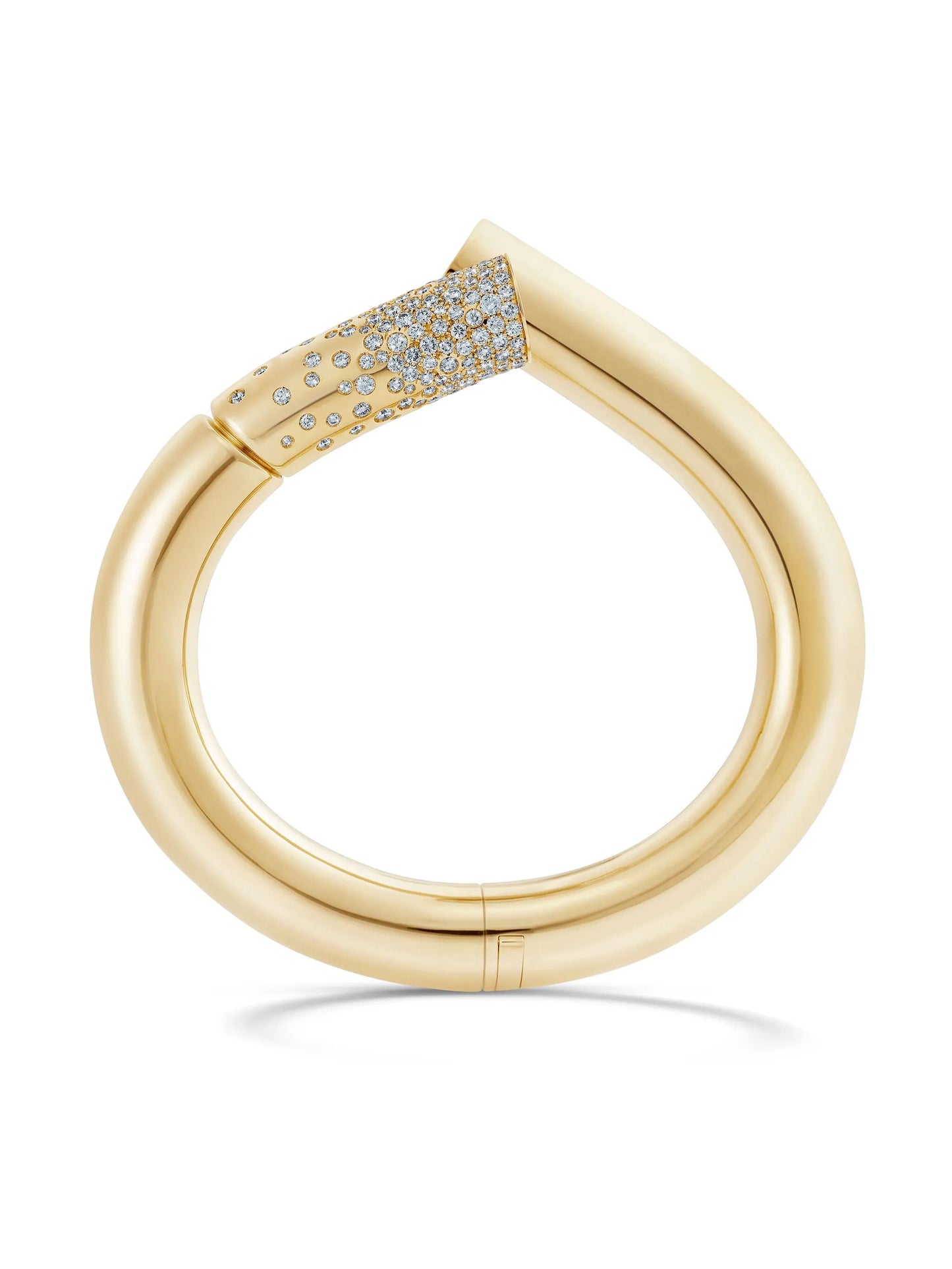 18kt yellow gold large Oera diamond bracelet