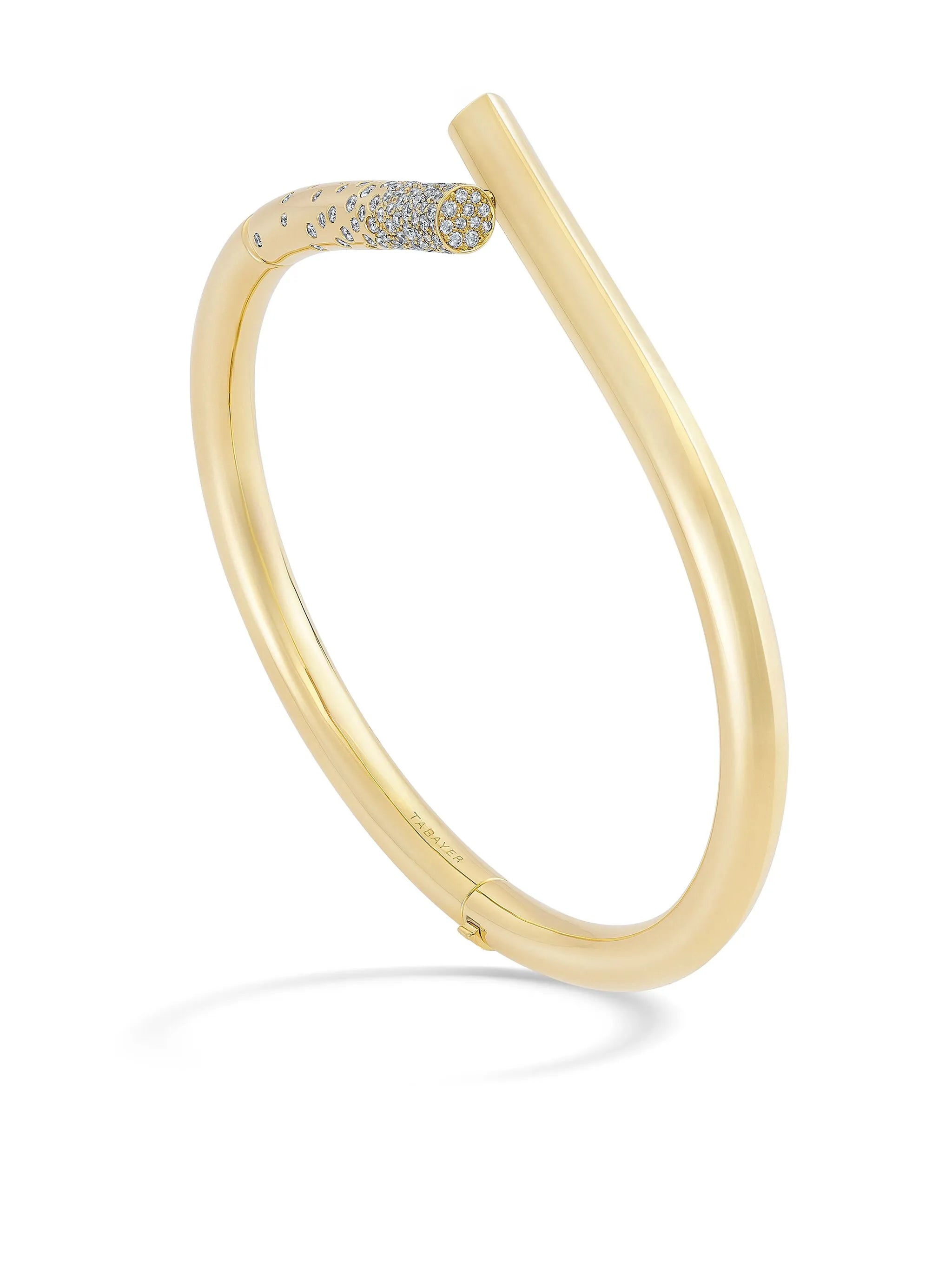 18kt yellow gold Oera diamond bracelet