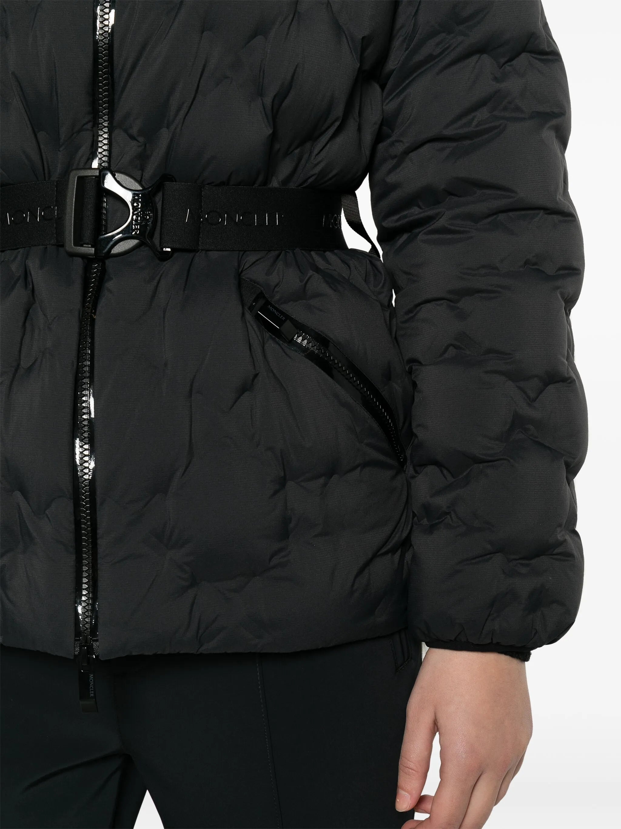 Adonis belted down jacket
