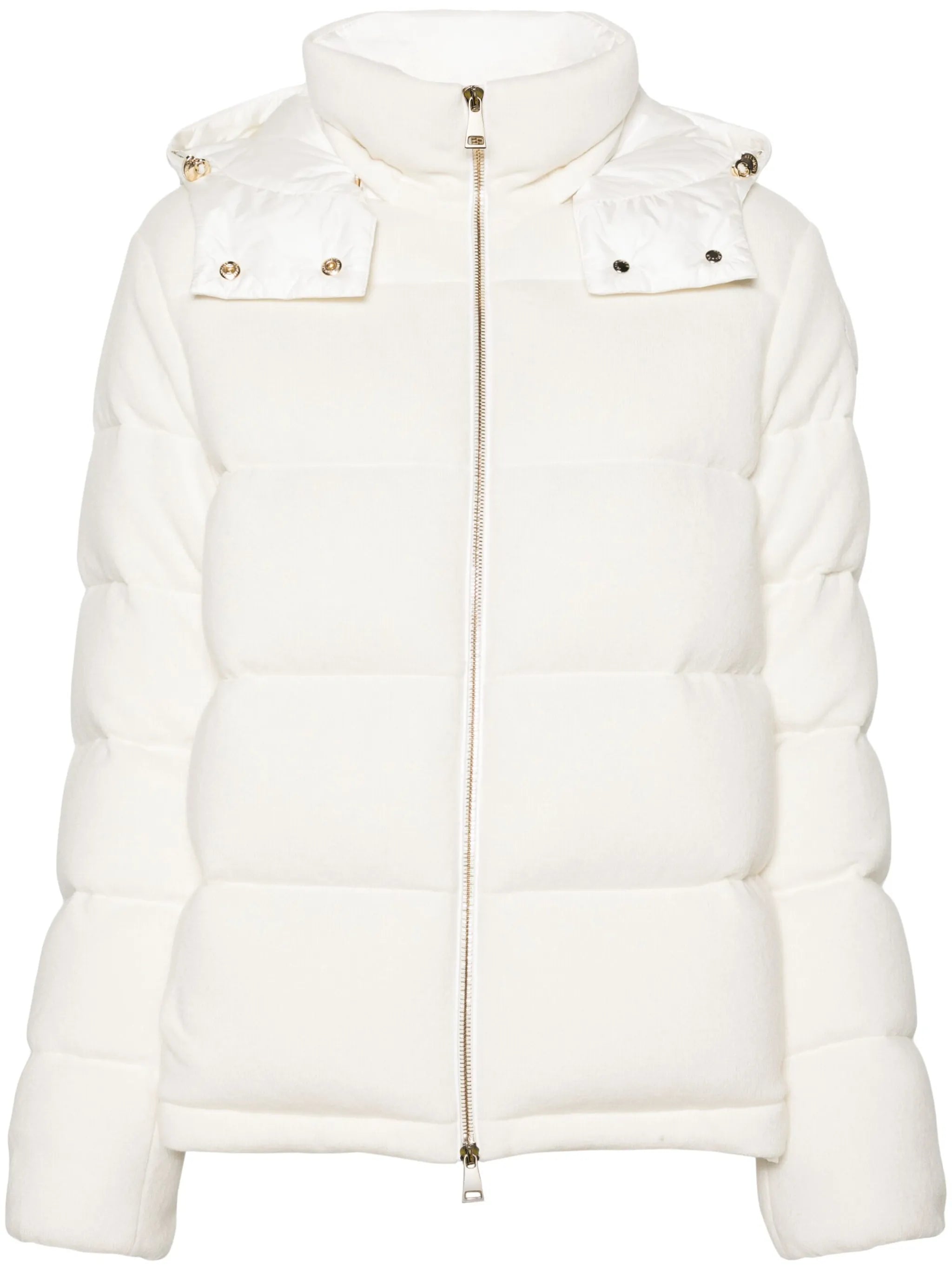 Arimi knitted hooded jacket