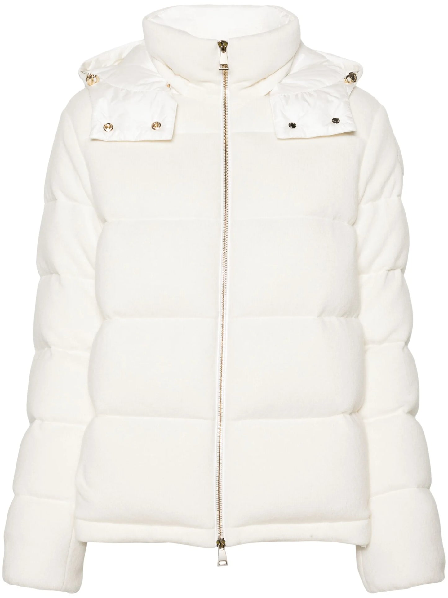Arimi knitted hooded jacket