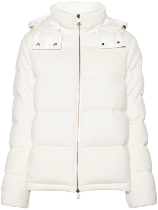Arimi knitted hooded jacket