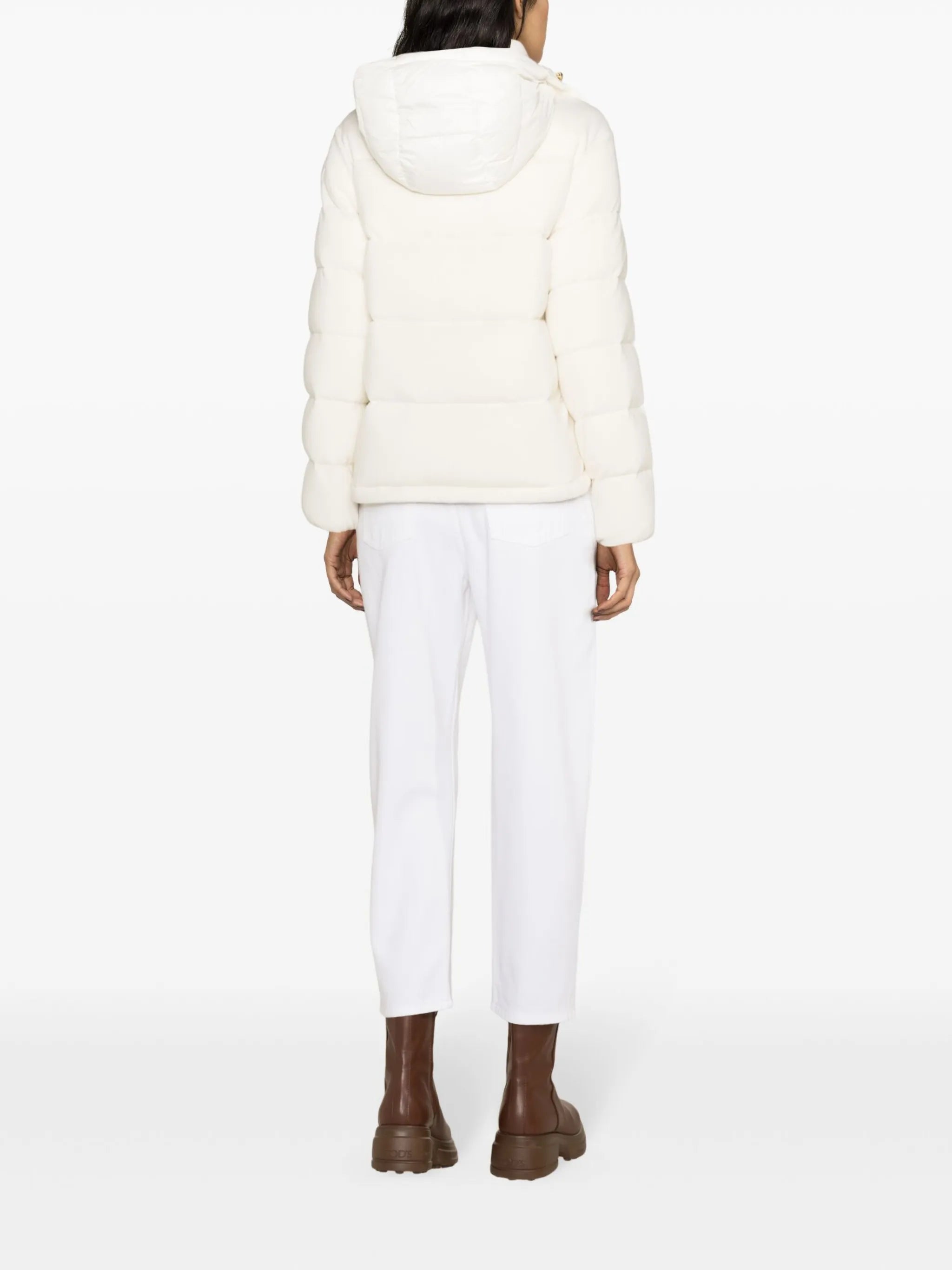 Arimi knitted hooded jacket