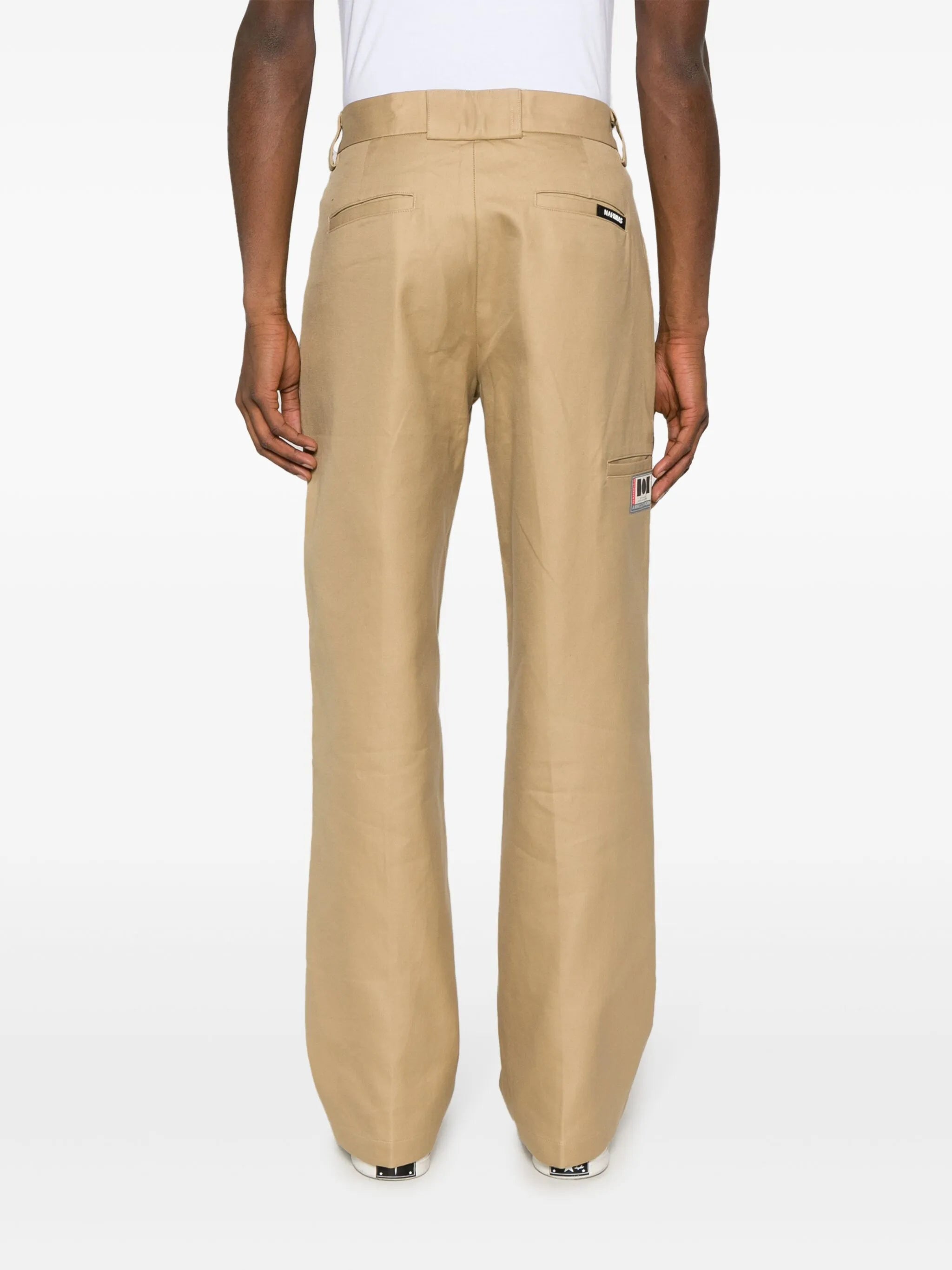 Worker straight-leg trousers