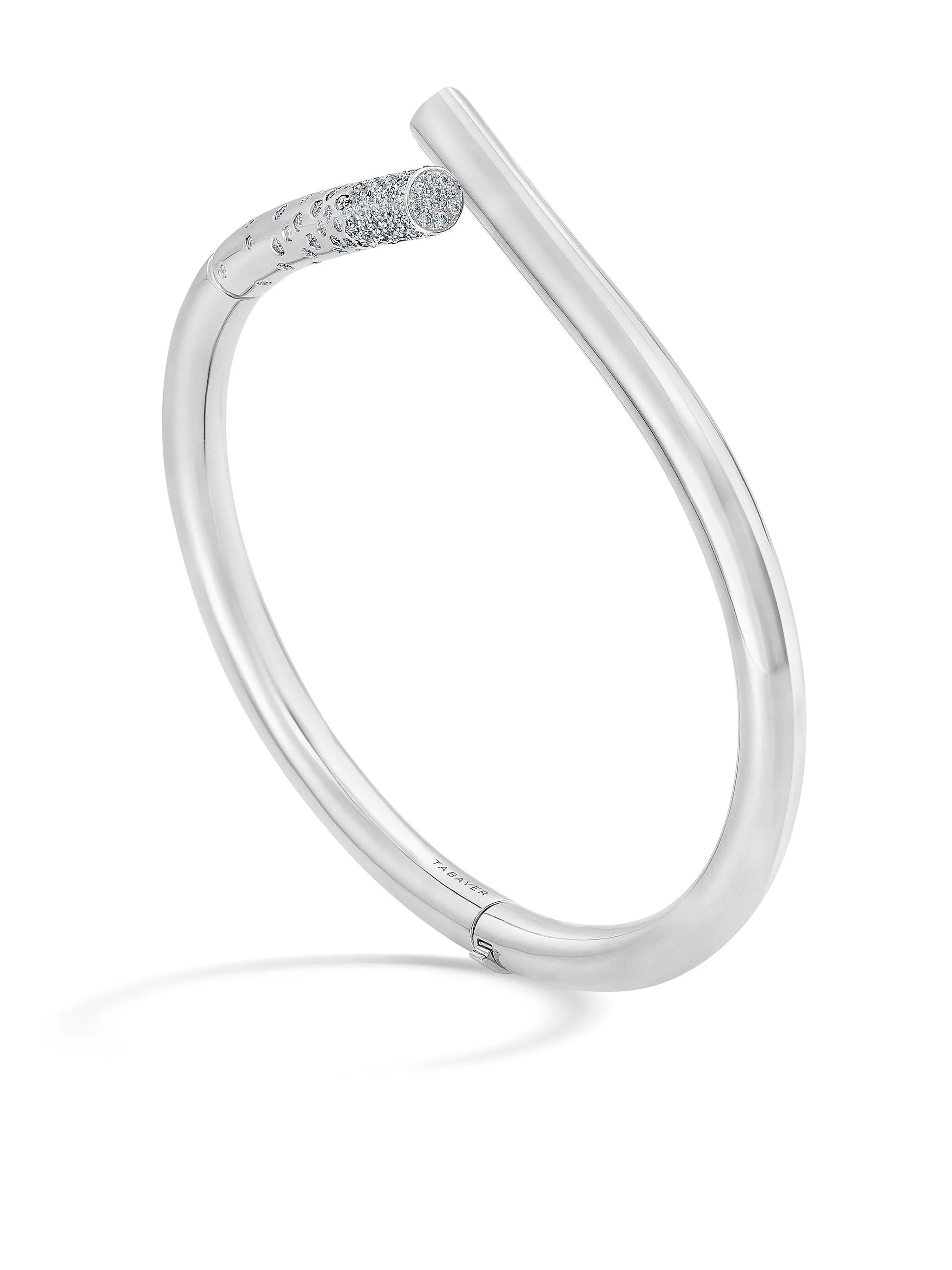 18kt white gold Oera diamond bracelet