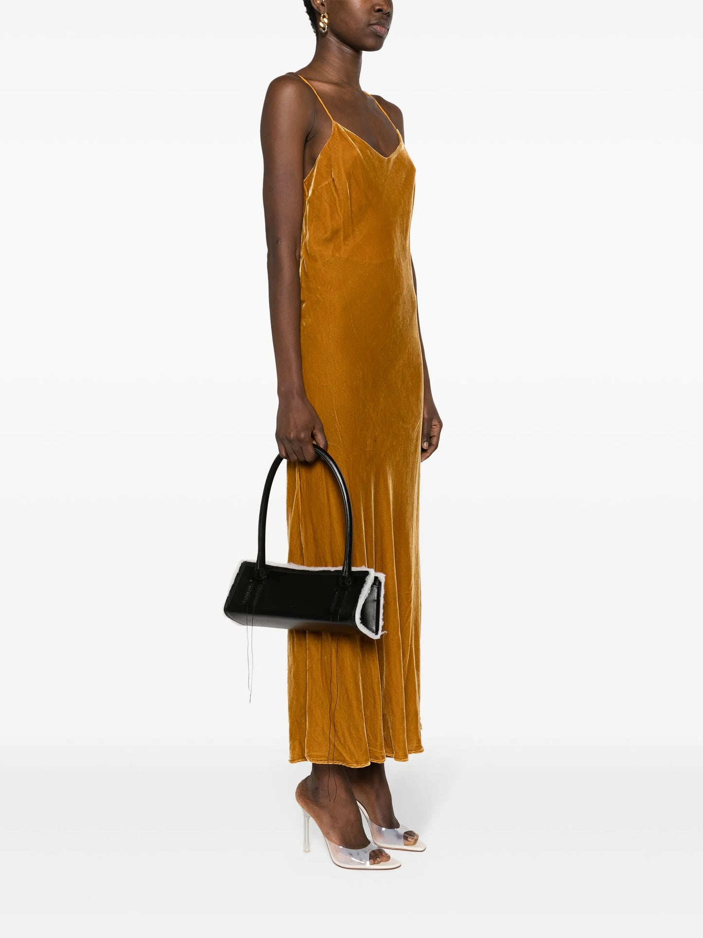 Radar leather shoulder bag