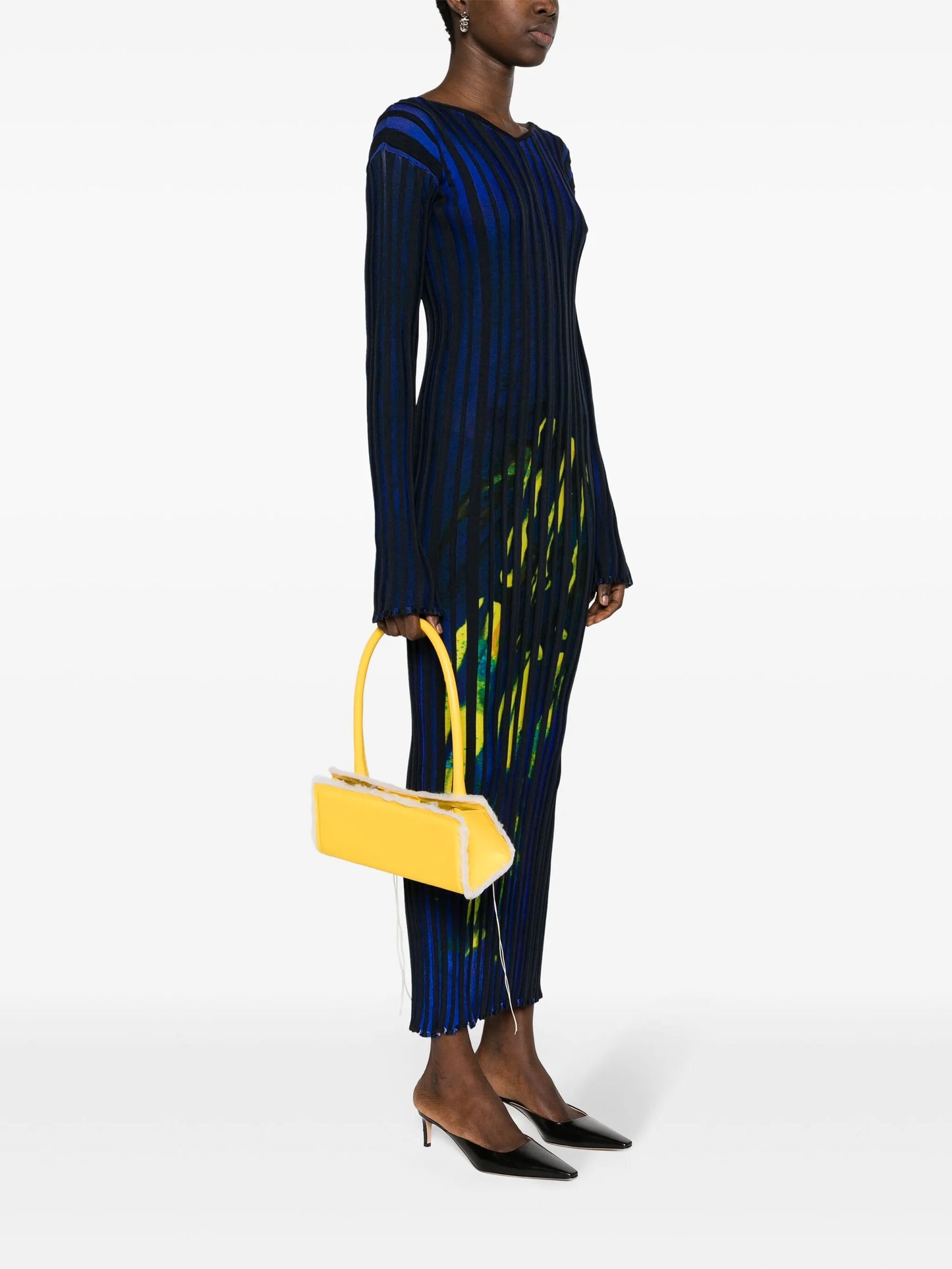 Radar leather shoulder bag