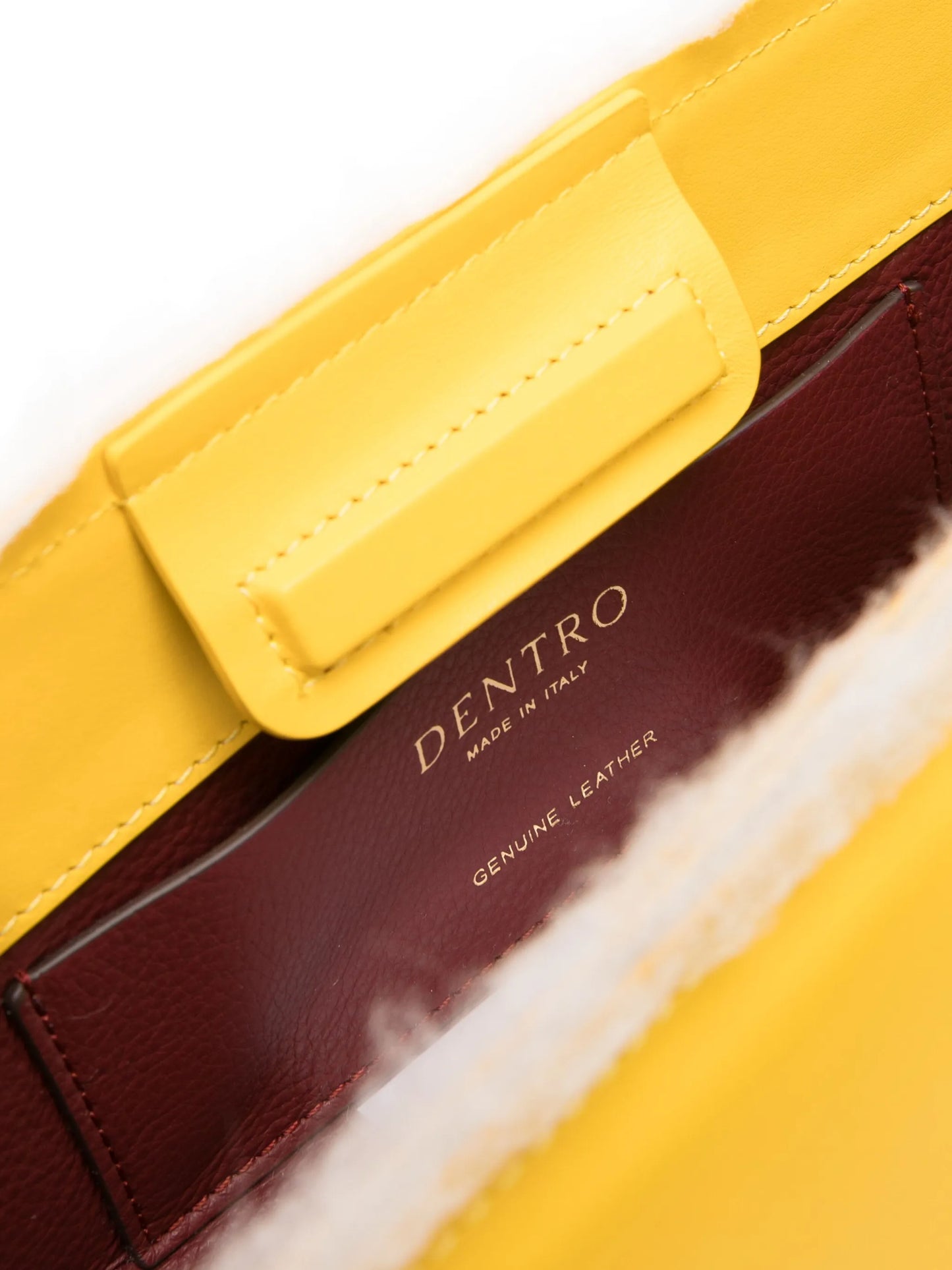 Radar leather shoulder bag