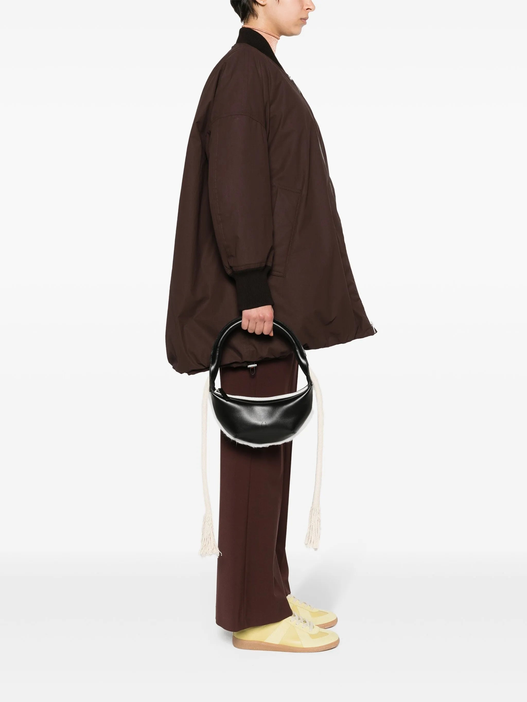 Inni leather shoulder bag