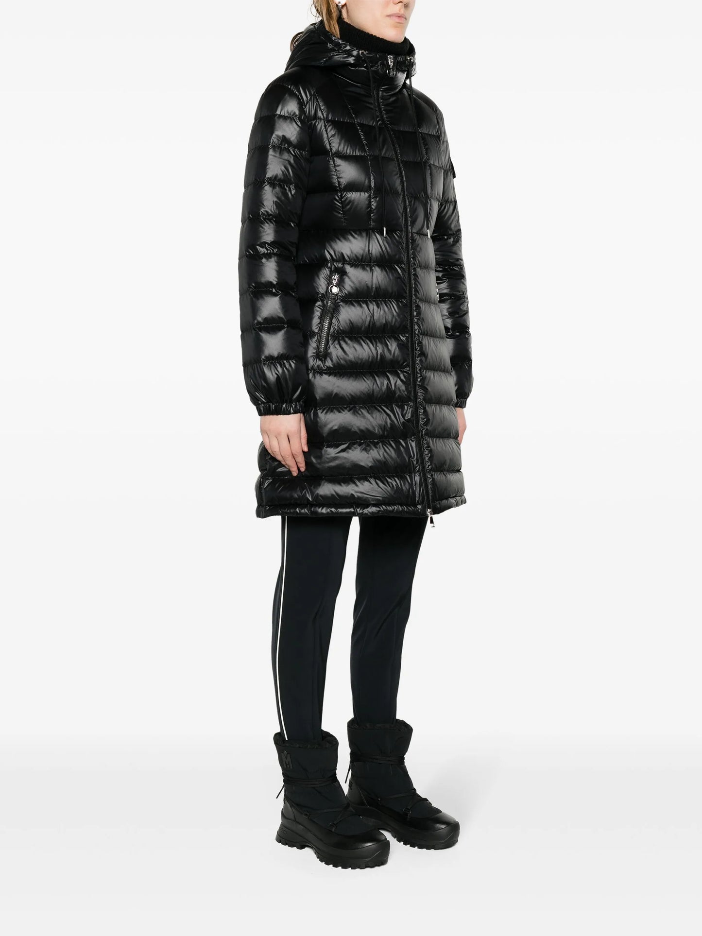 Amintore quilted parka coat