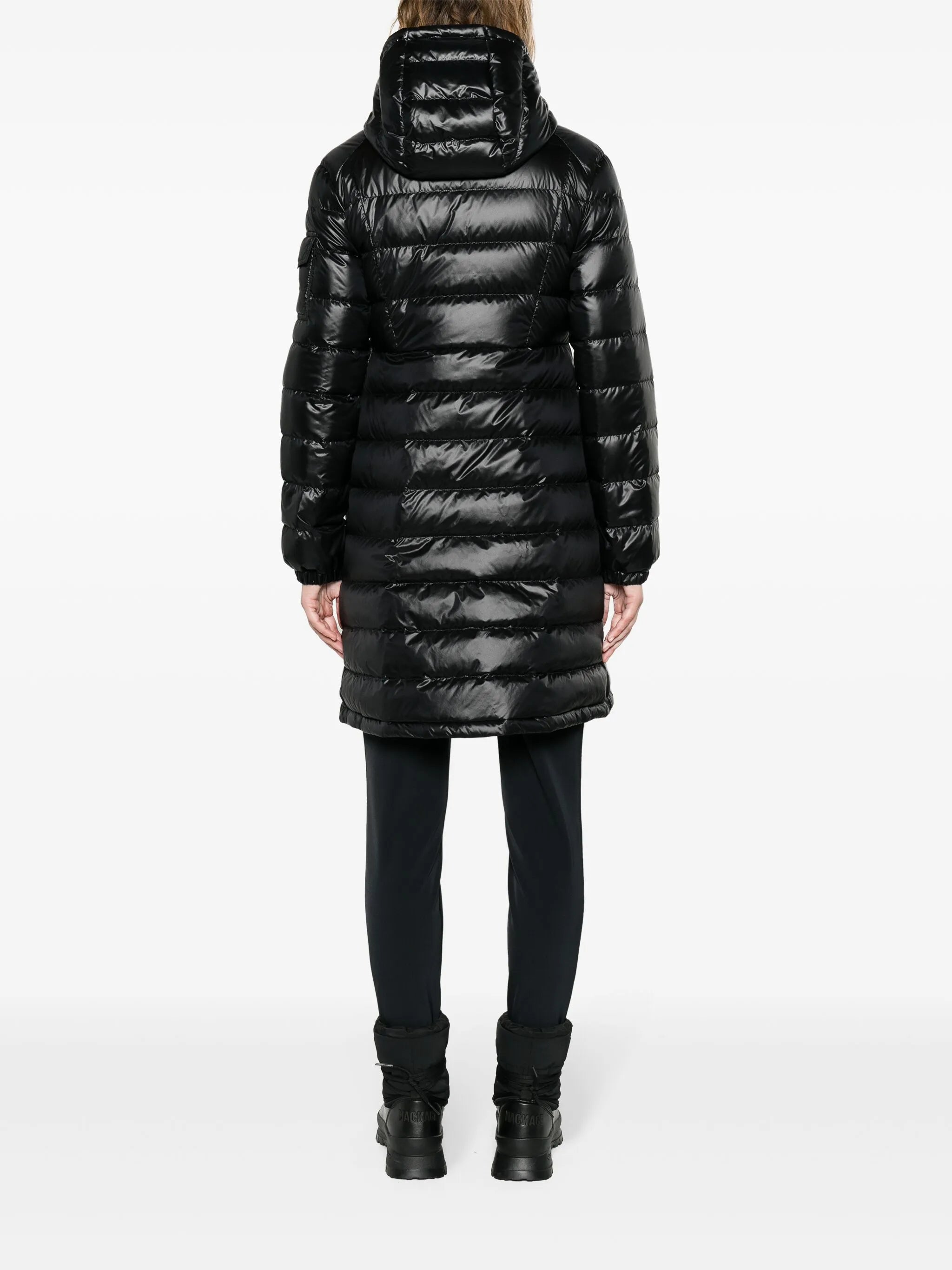 Amintore quilted parka coat