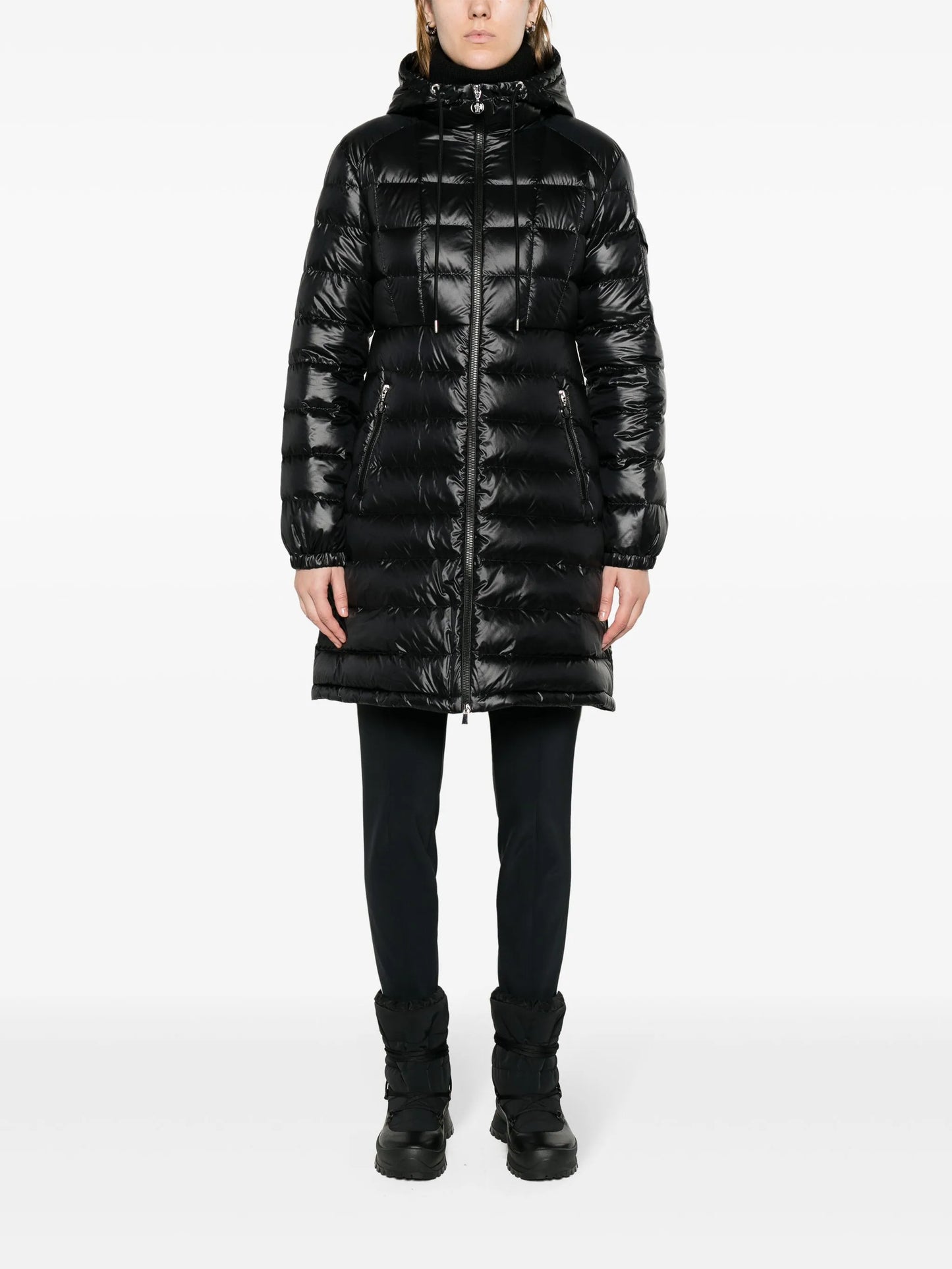 Amintore quilted parka coat