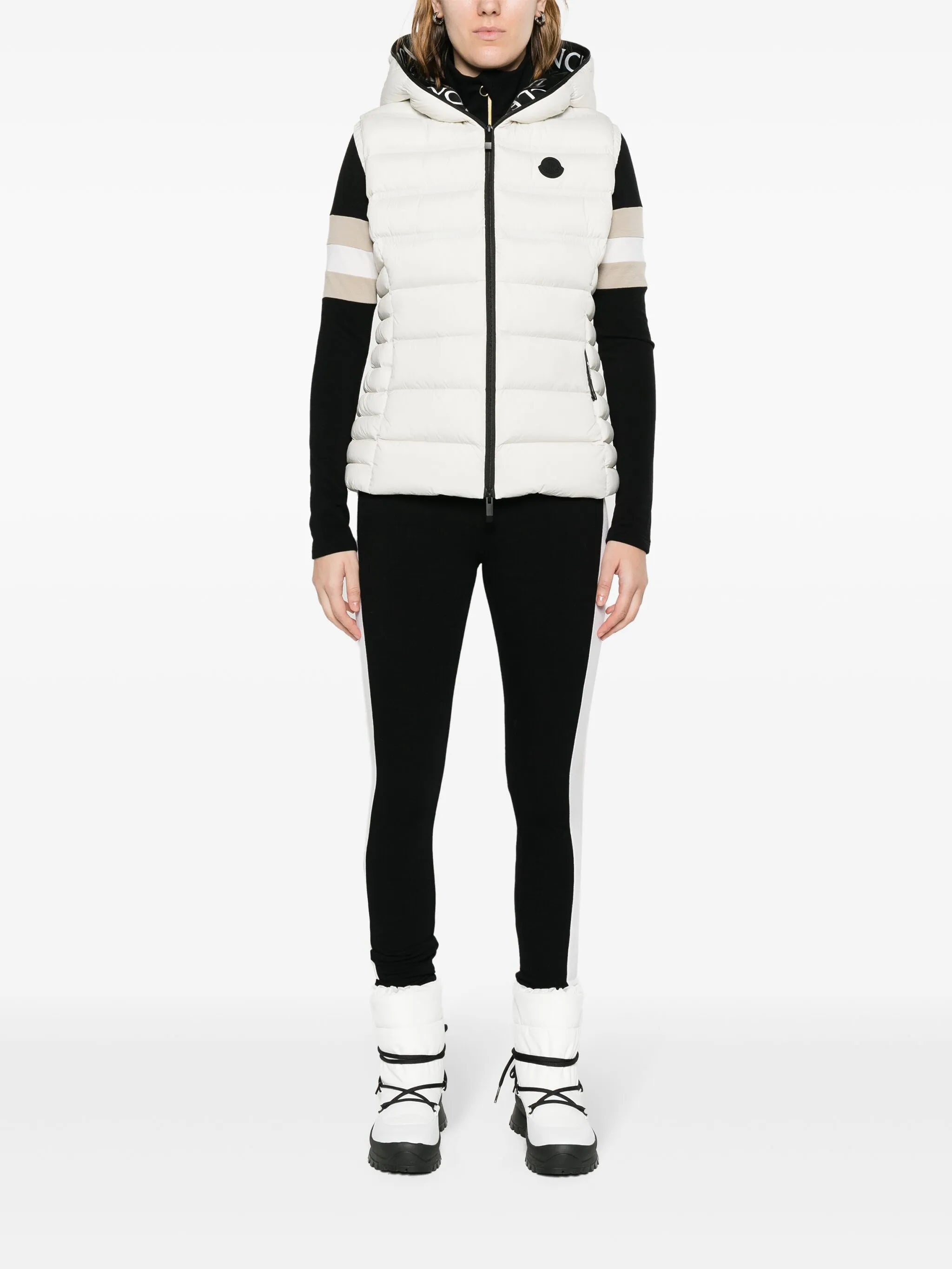 Aliterse hooded down gillet