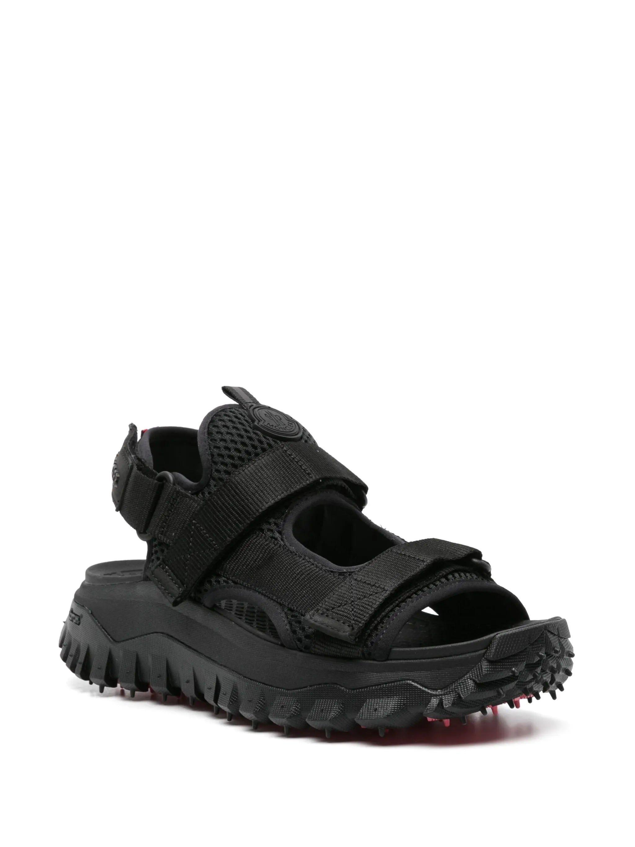 Vela logo-patch sandals