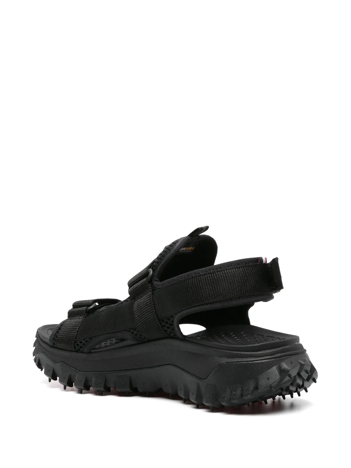 Vela logo-patch sandals