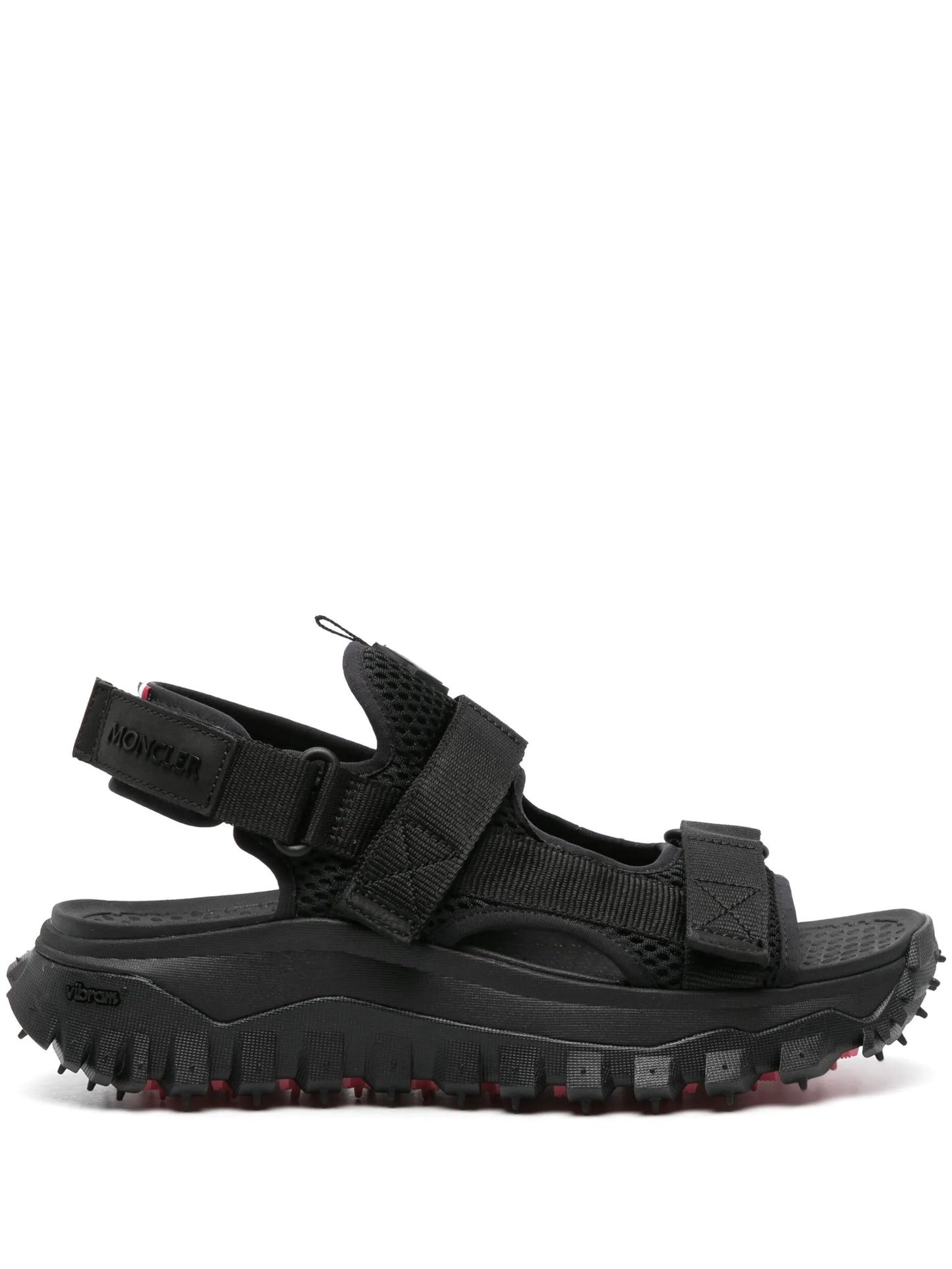 Vela logo-patch sandals
