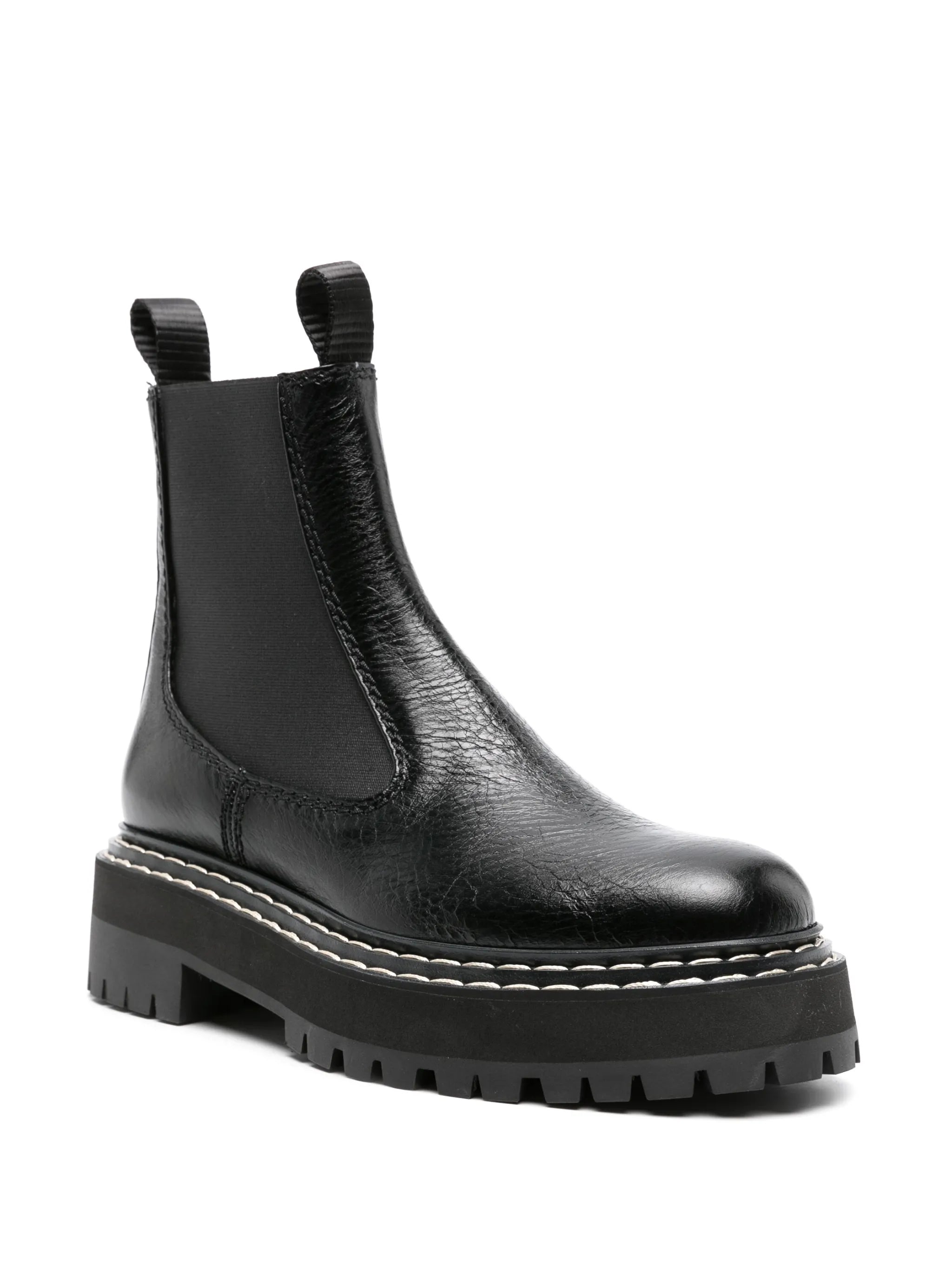 leather Chelsea boots