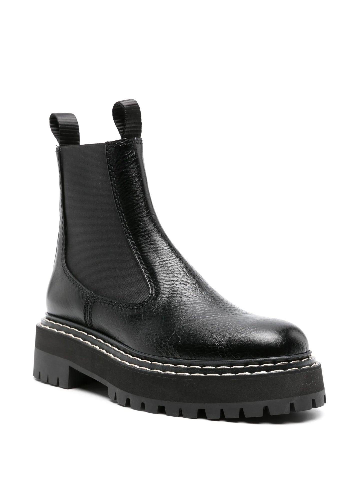 leather Chelsea boots