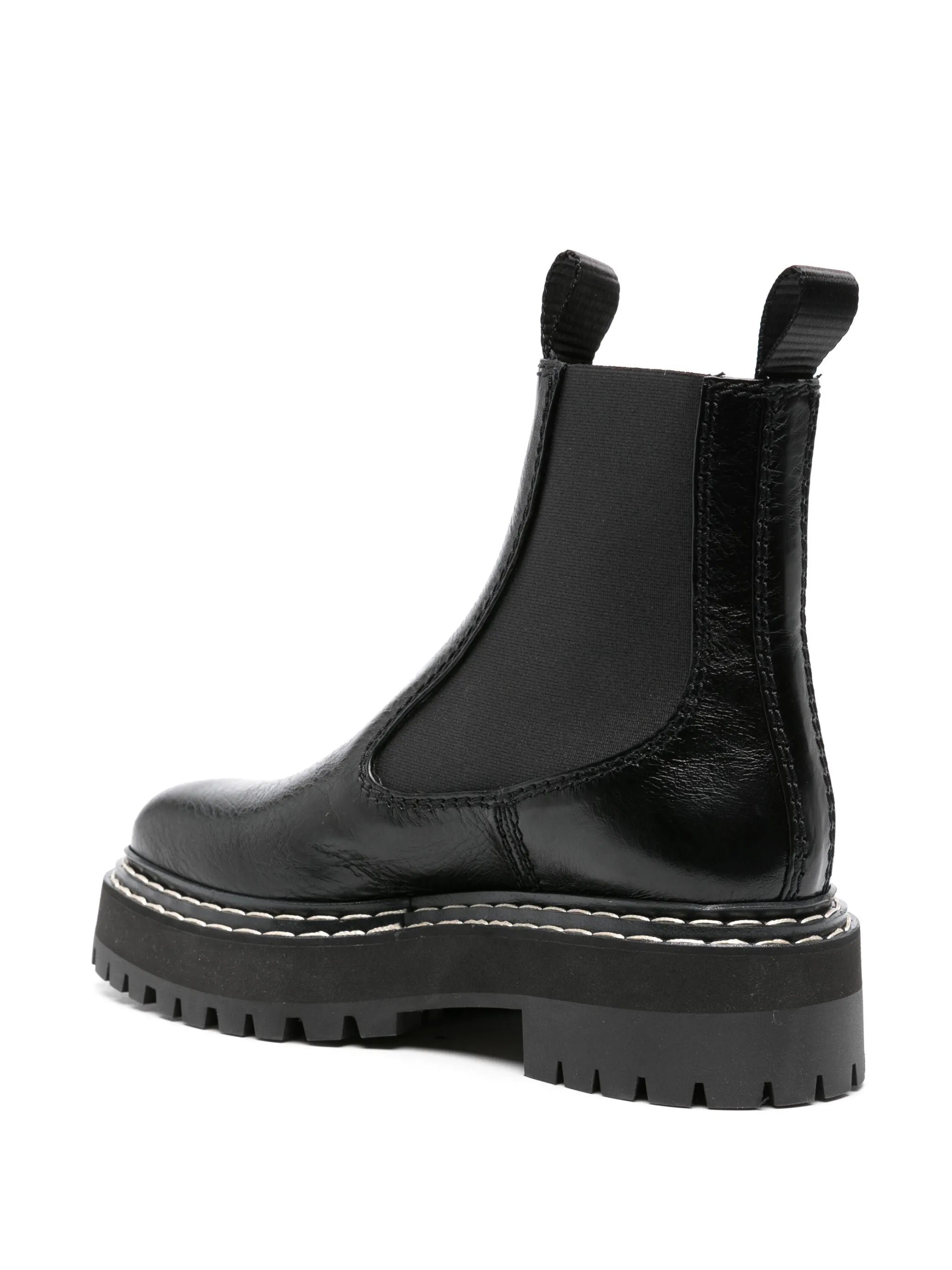 leather Chelsea boots