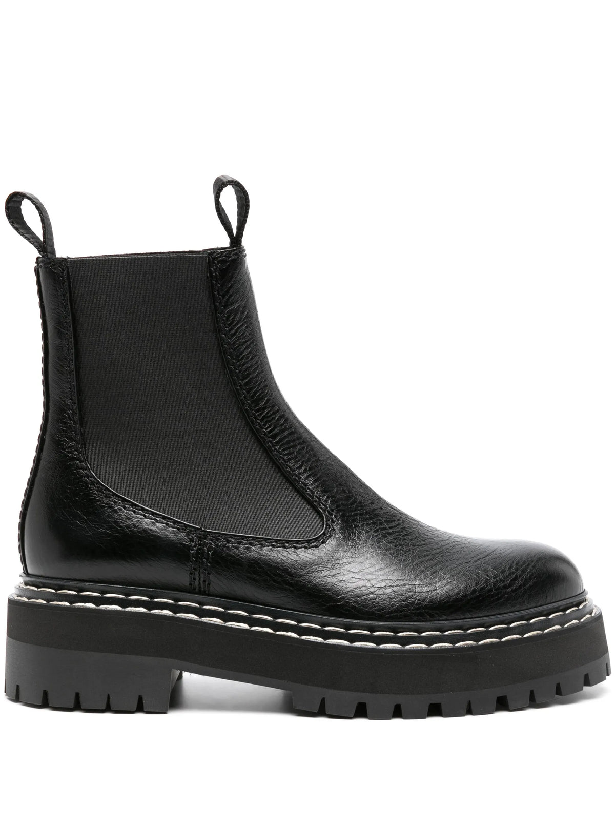leather Chelsea boots