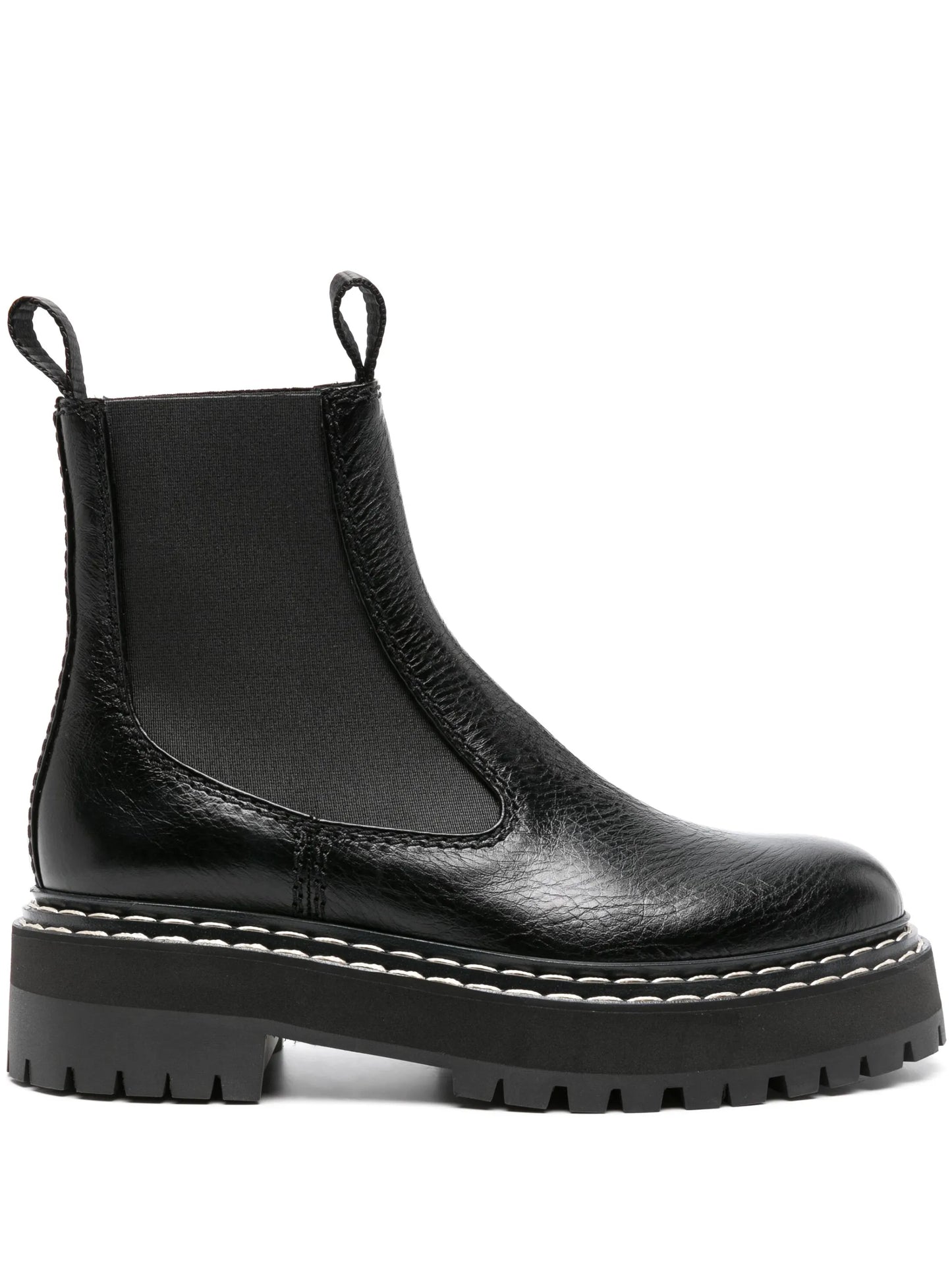 leather Chelsea boots