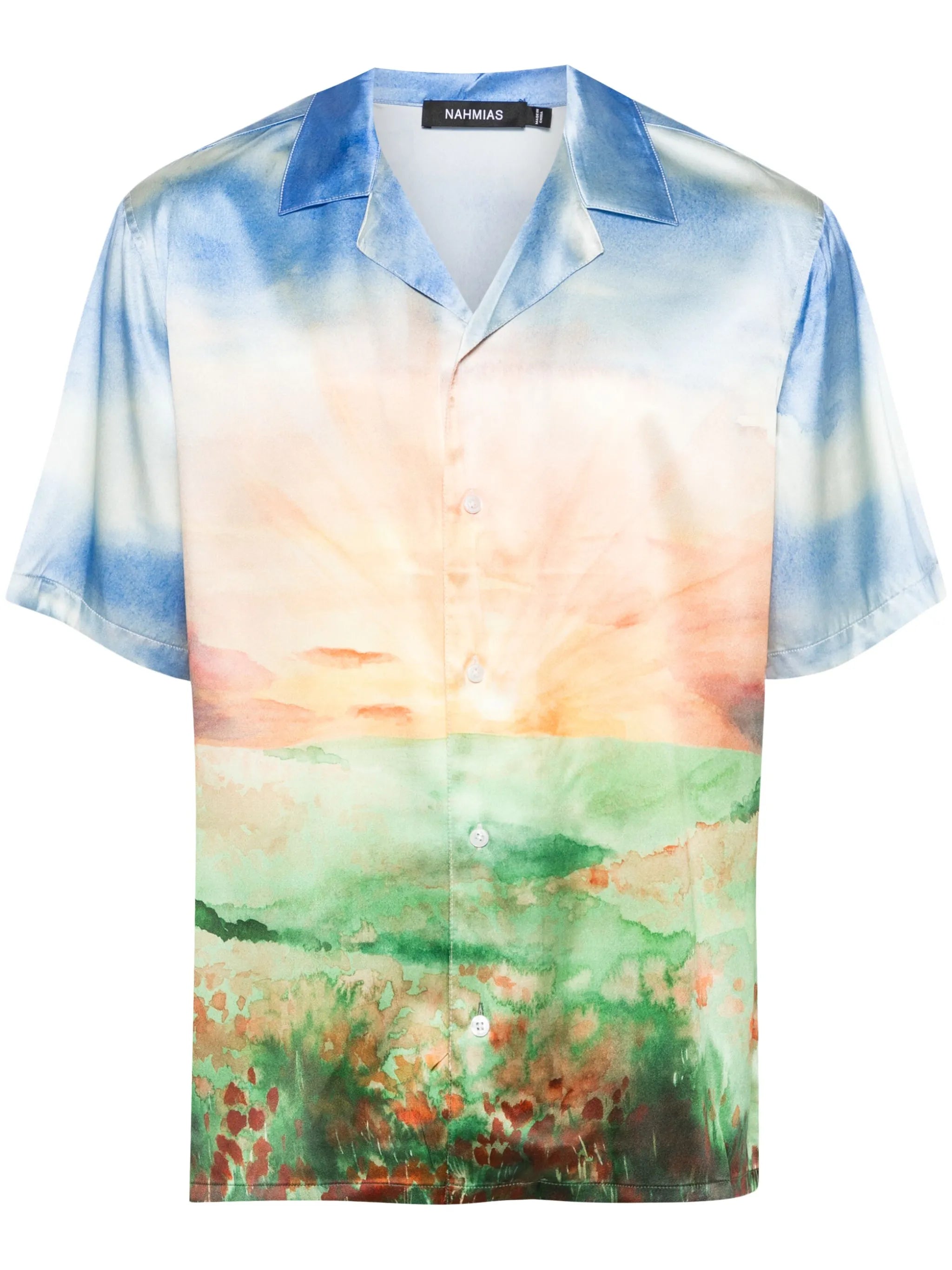 Summerland Sunset silk shirt