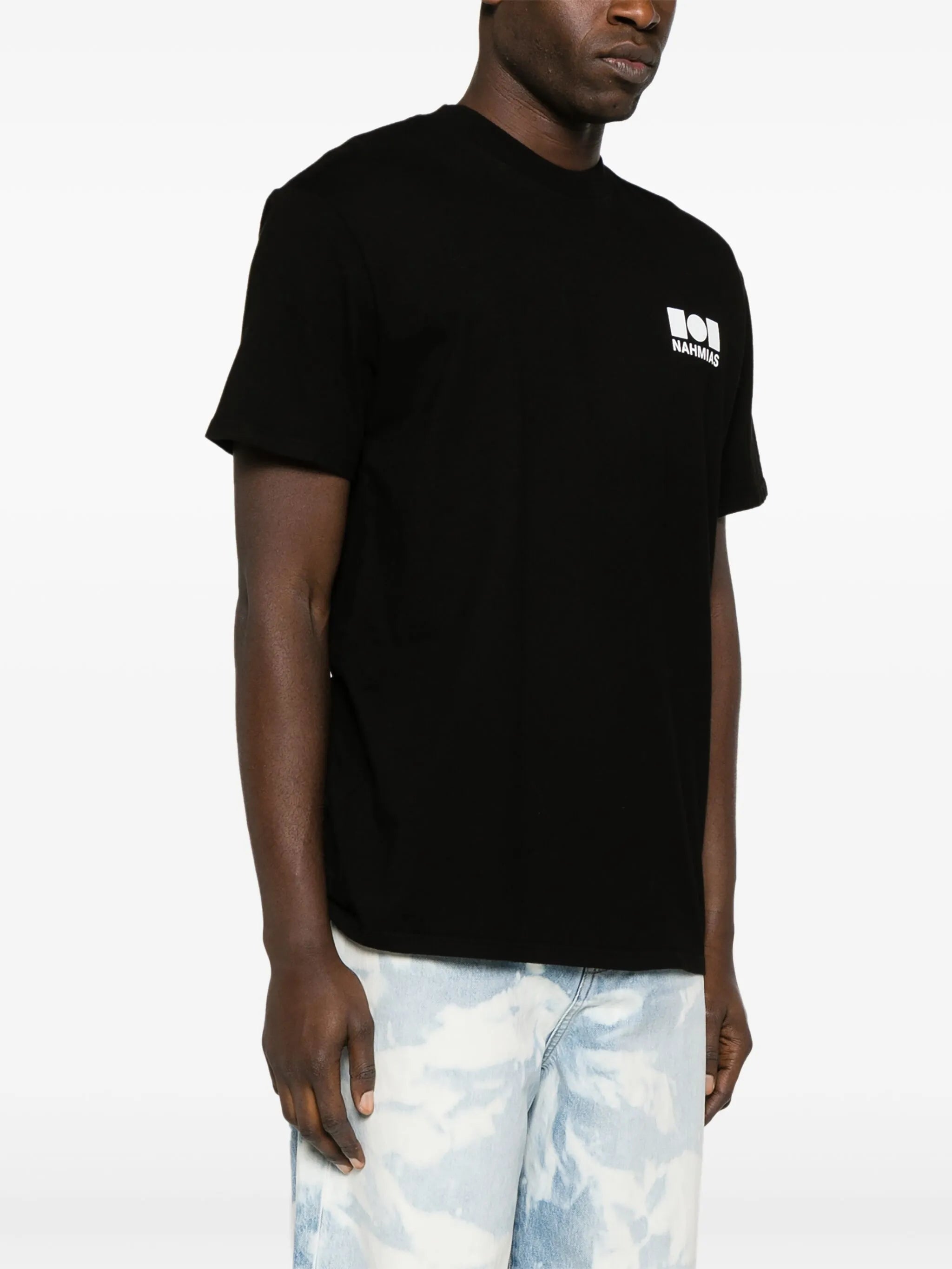 logo-print cotton T-shirt