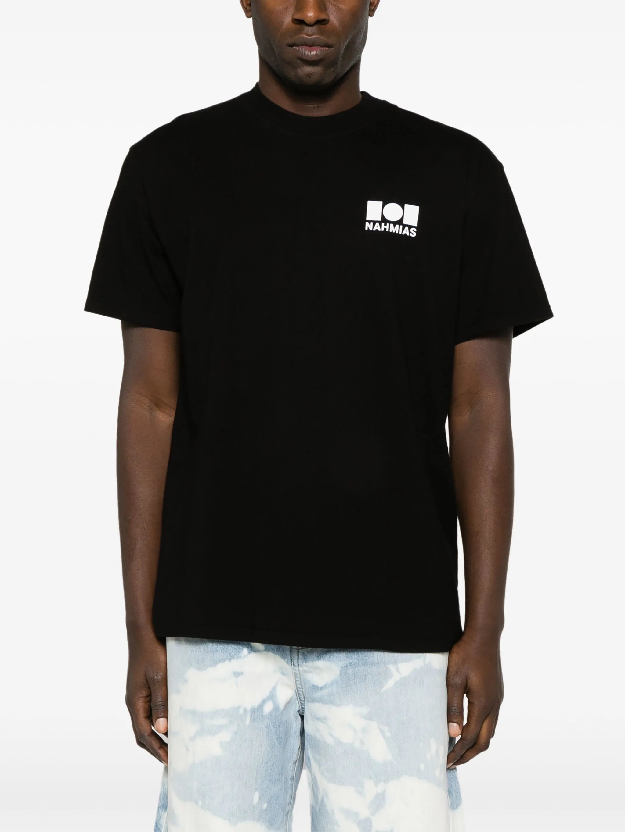logo-print cotton T-shirt