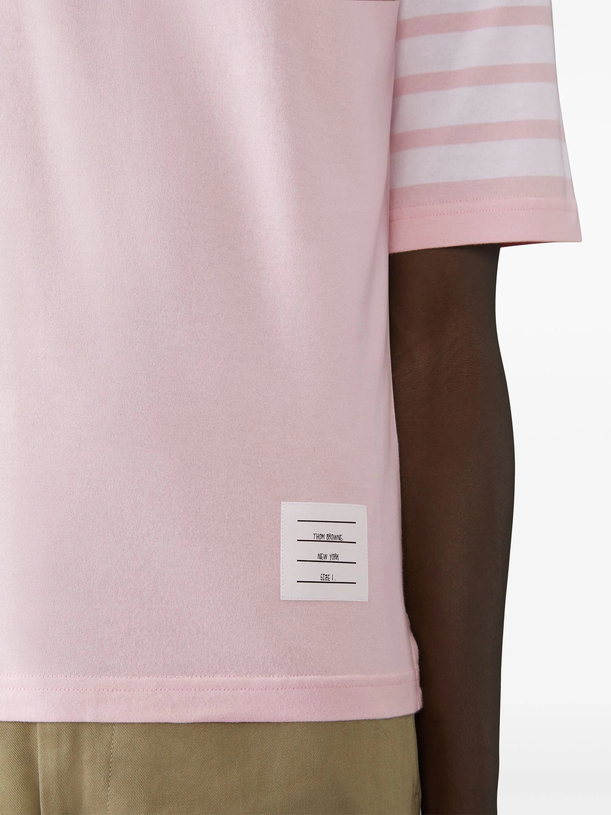 three-stripe T-shirt