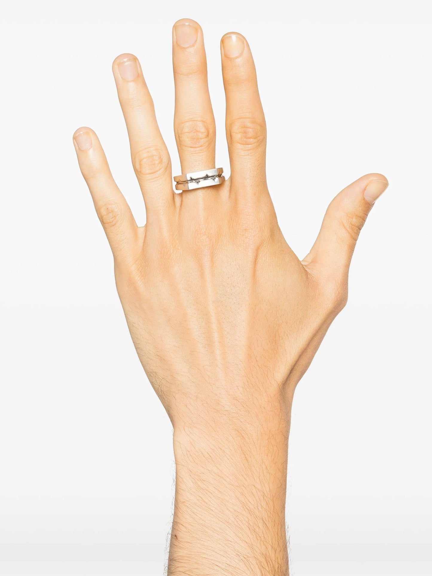 sterling silver Thorn Addiction malachite ring