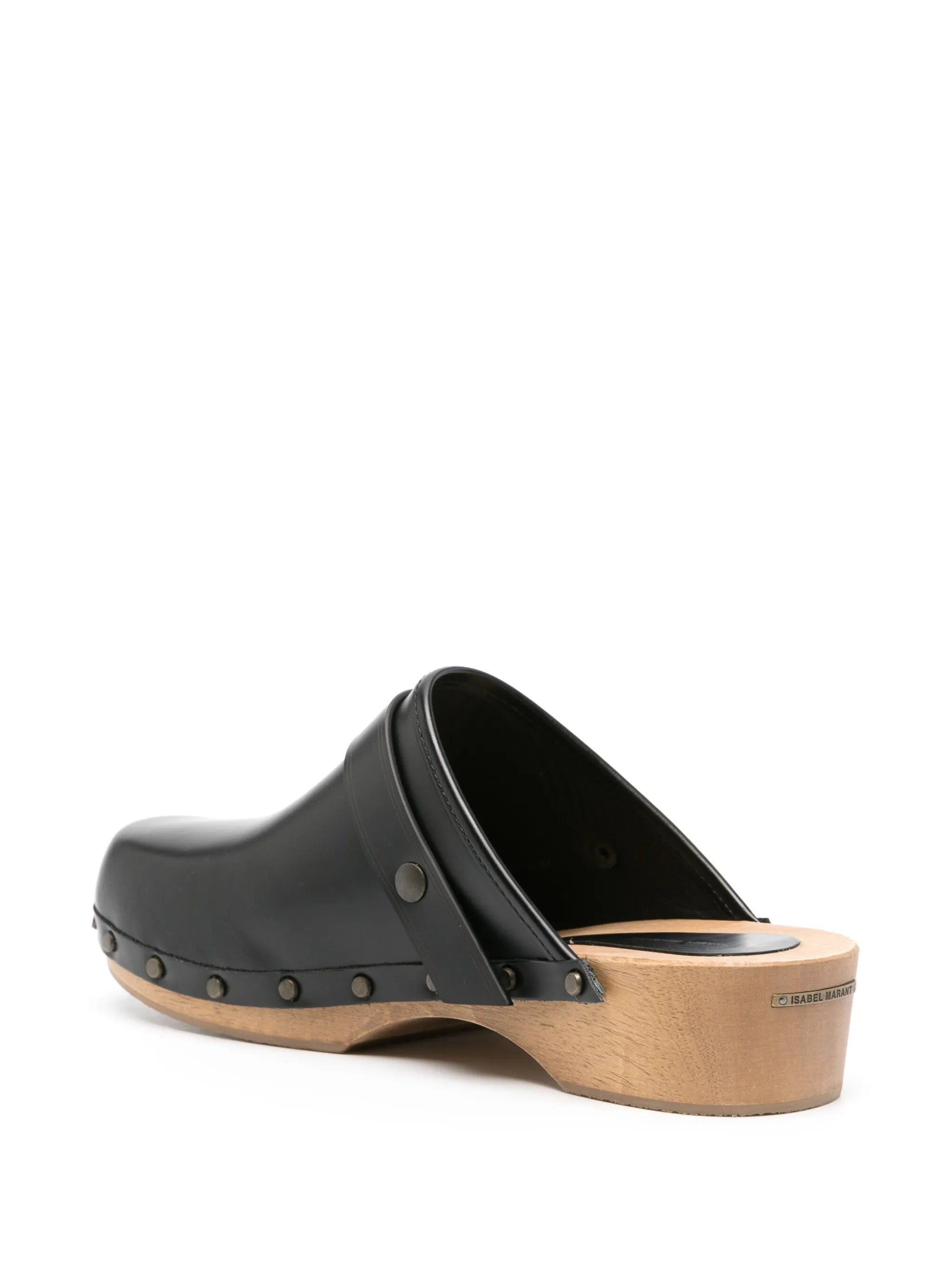 Thaile leather clogs
