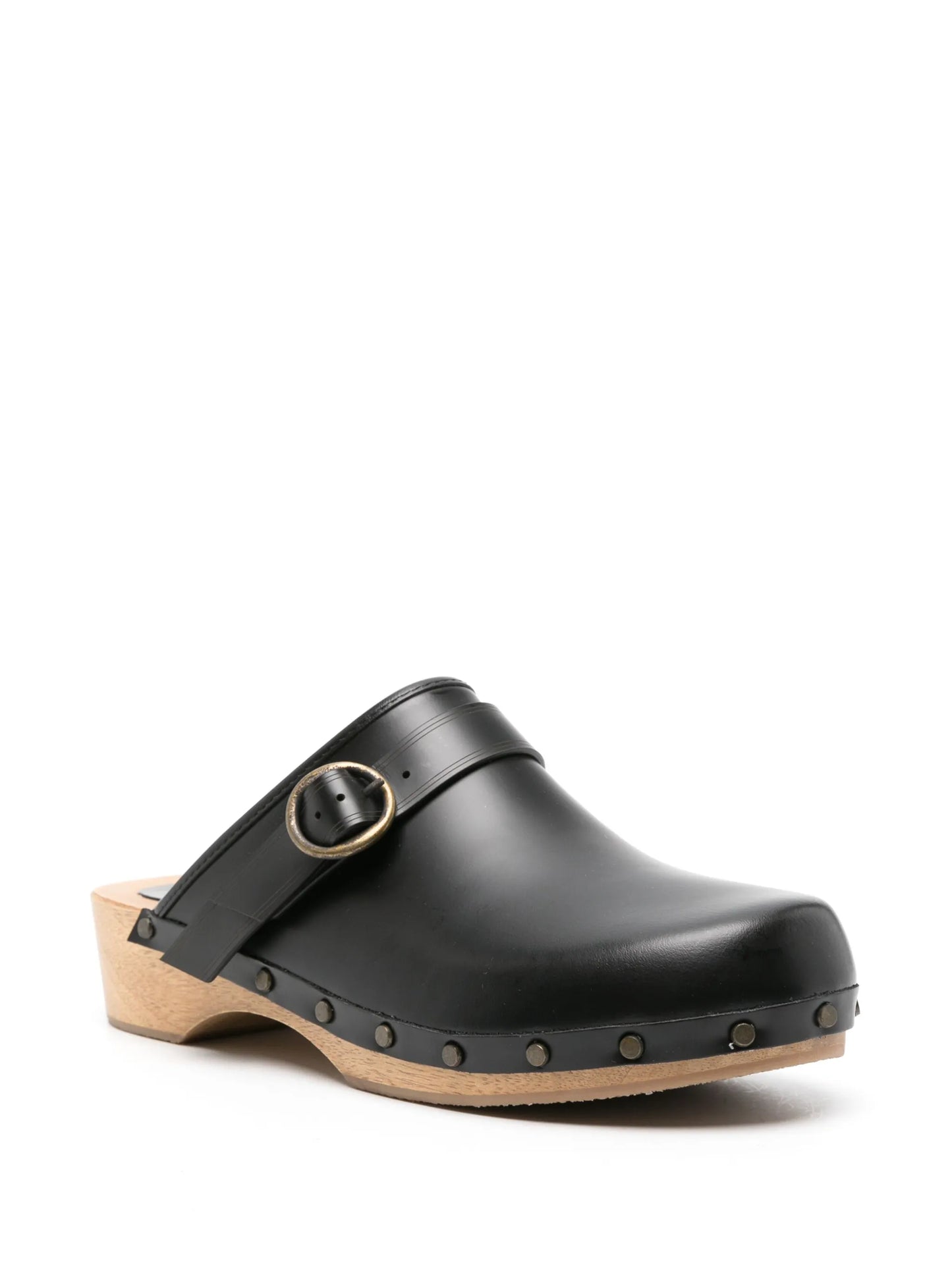 Thaile leather clogs