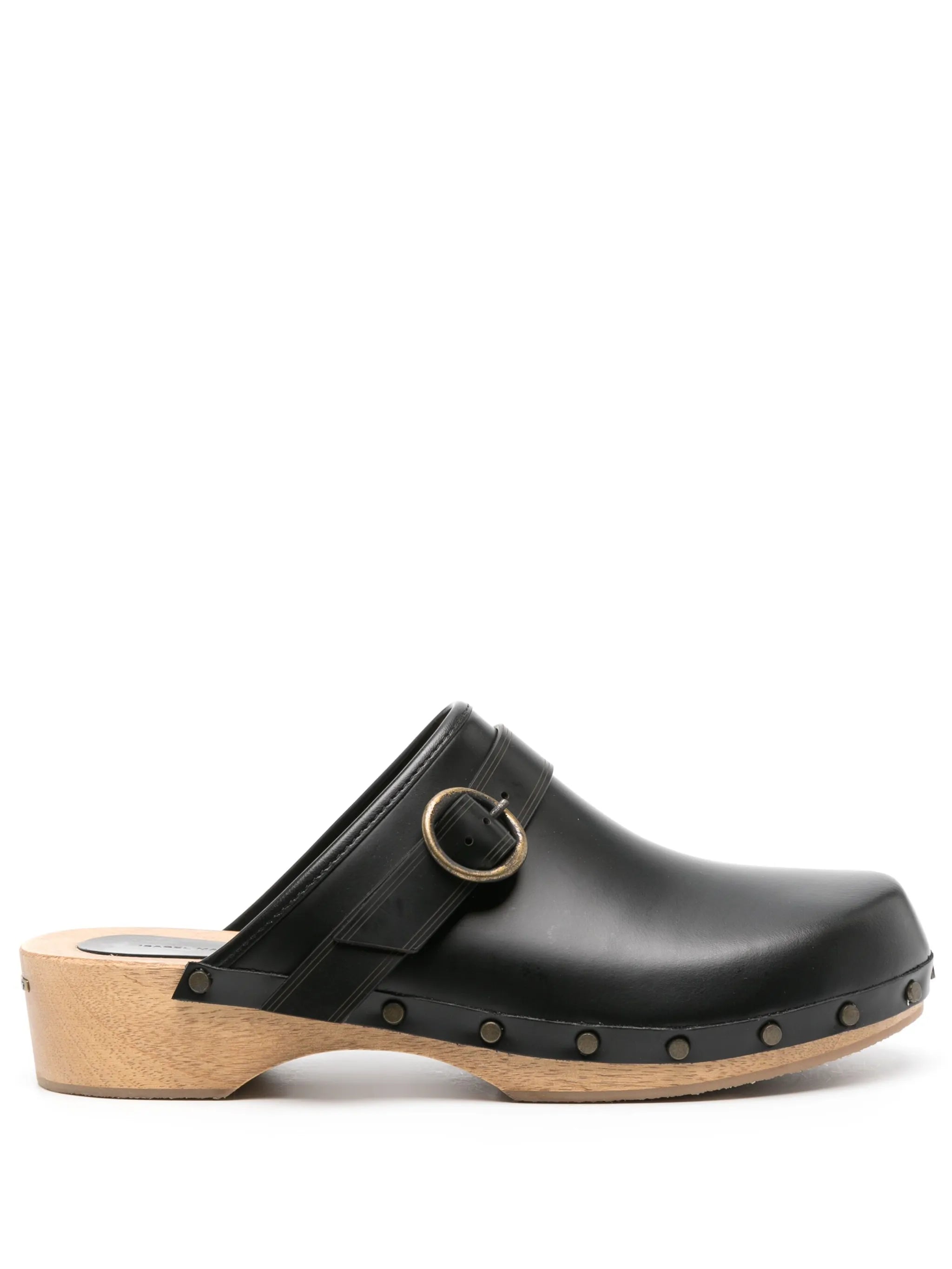 Thaile leather clogs
