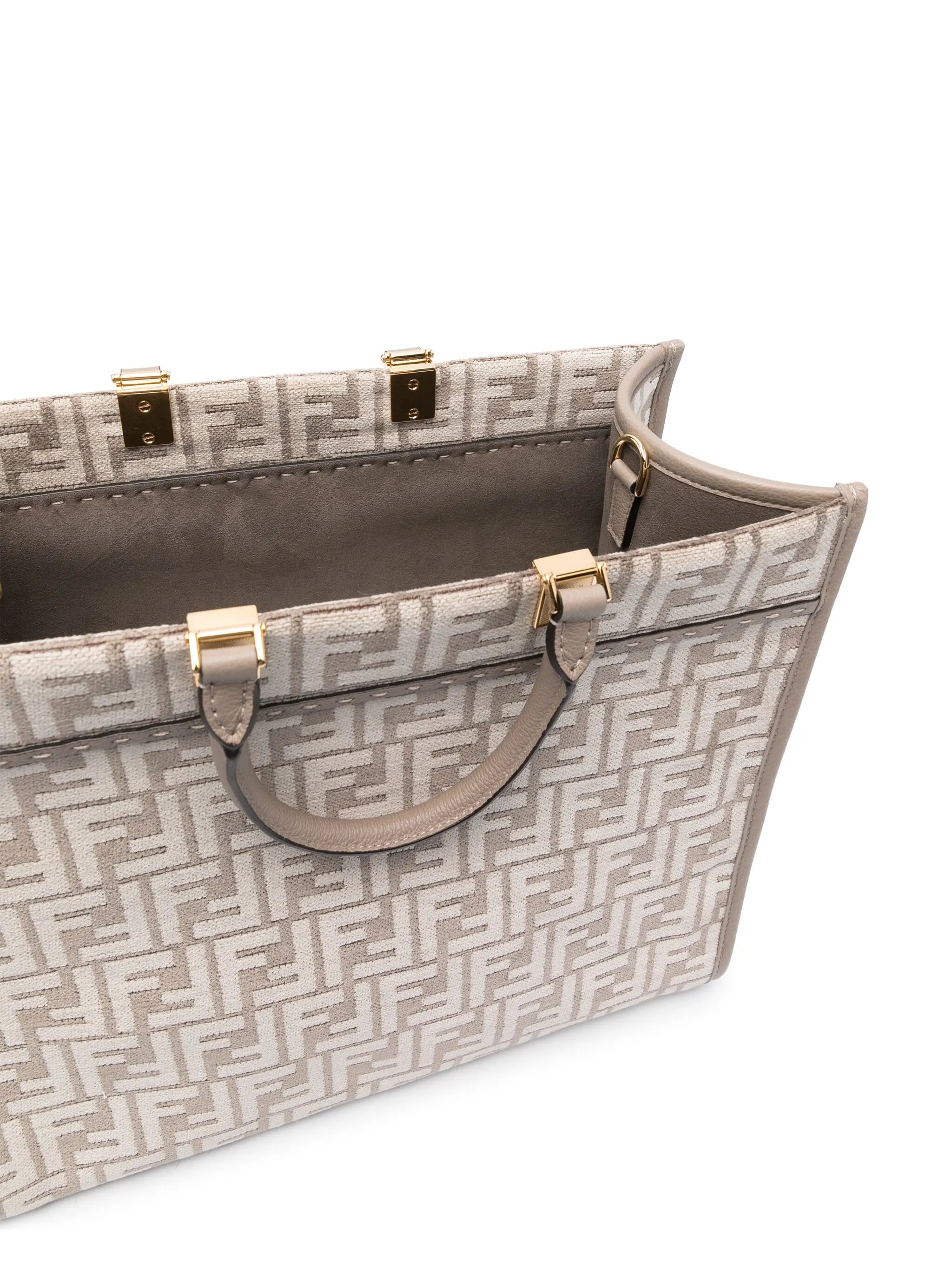 medium Sunshine FF-print tote bag