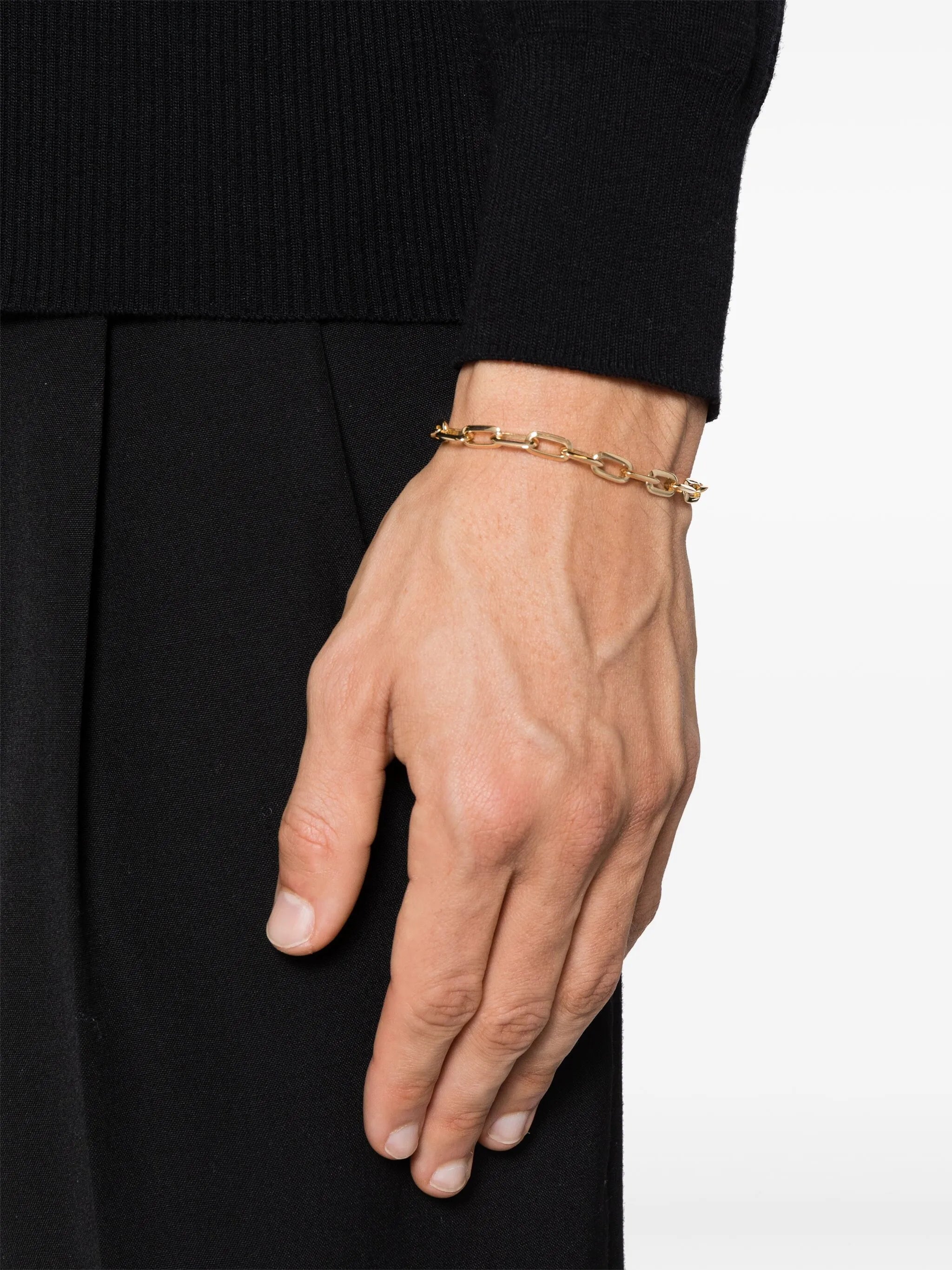 18kt yellow gold Chubby Knife bracelet