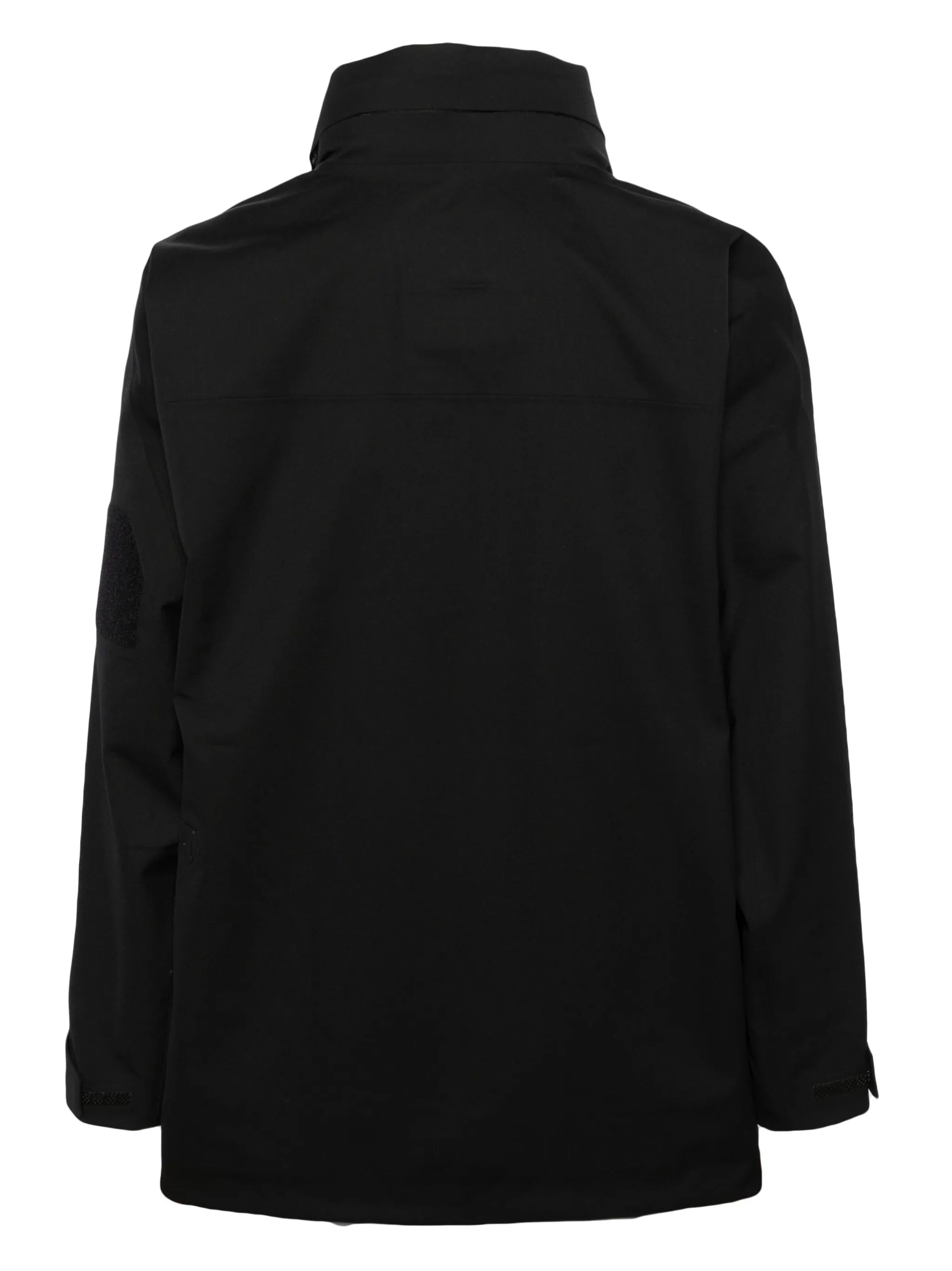 concealed-hood lightweight jacket