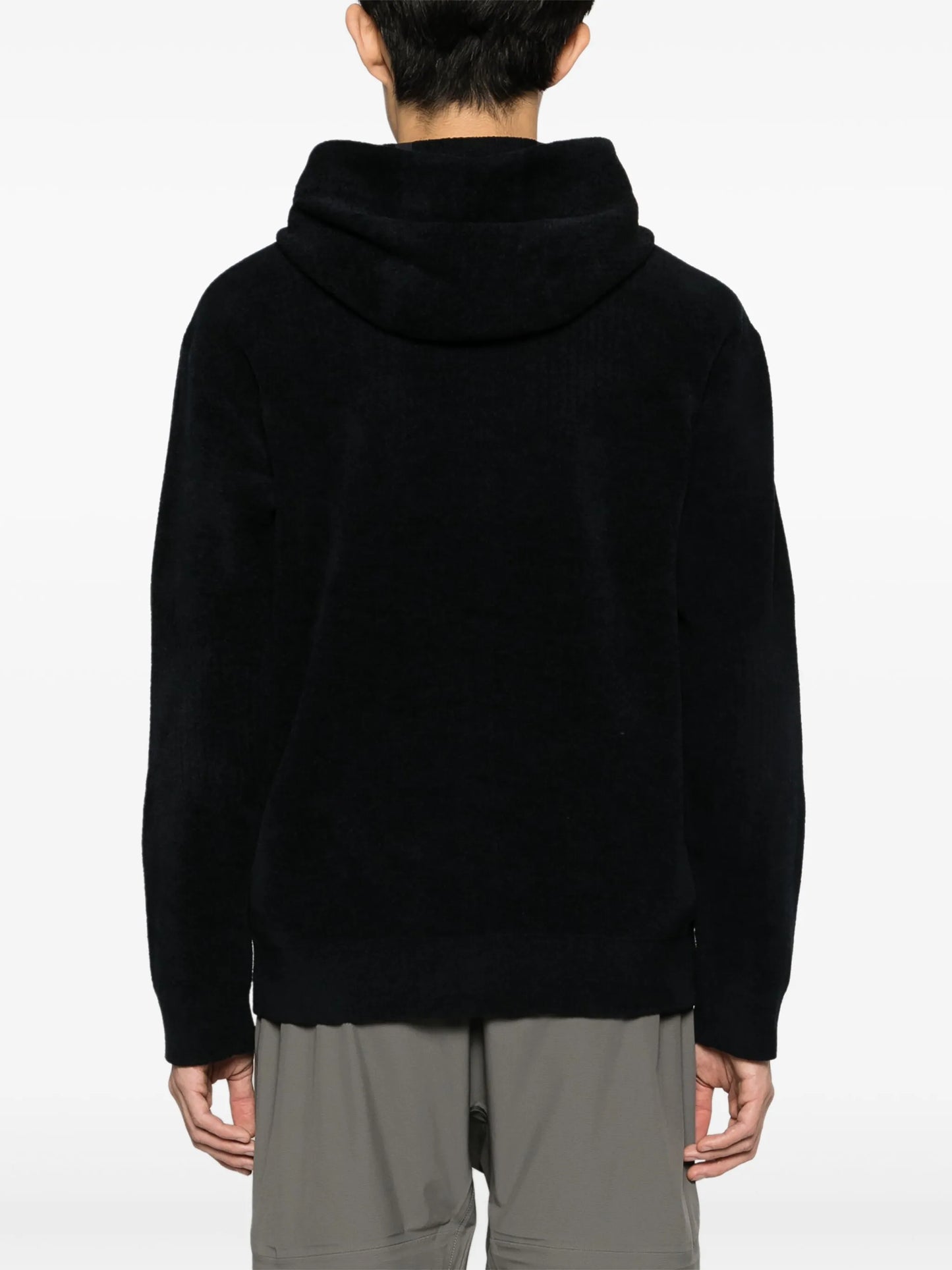 Fusion Knit zip-up hooded jacket