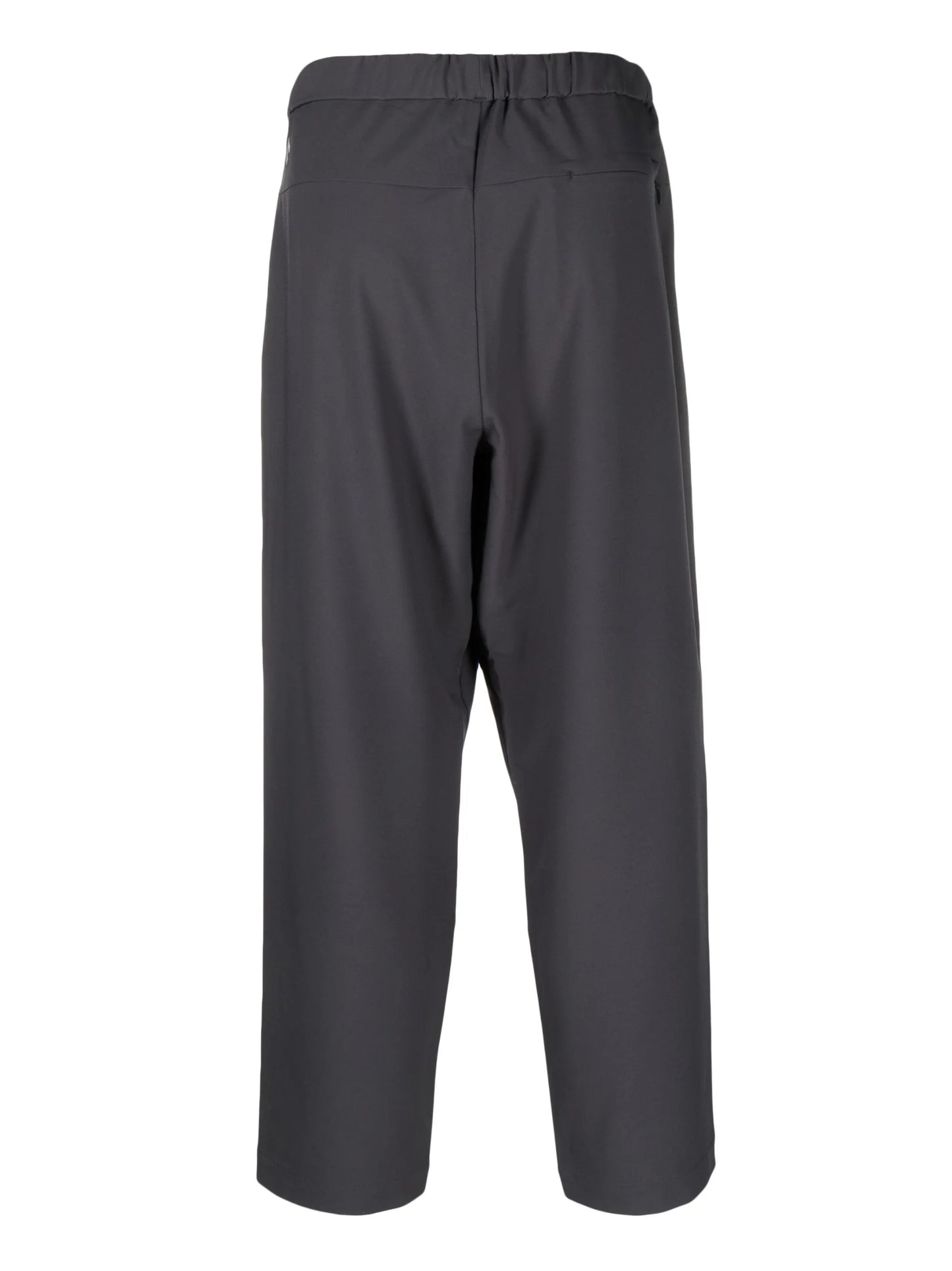 wide-leg cropped trousers