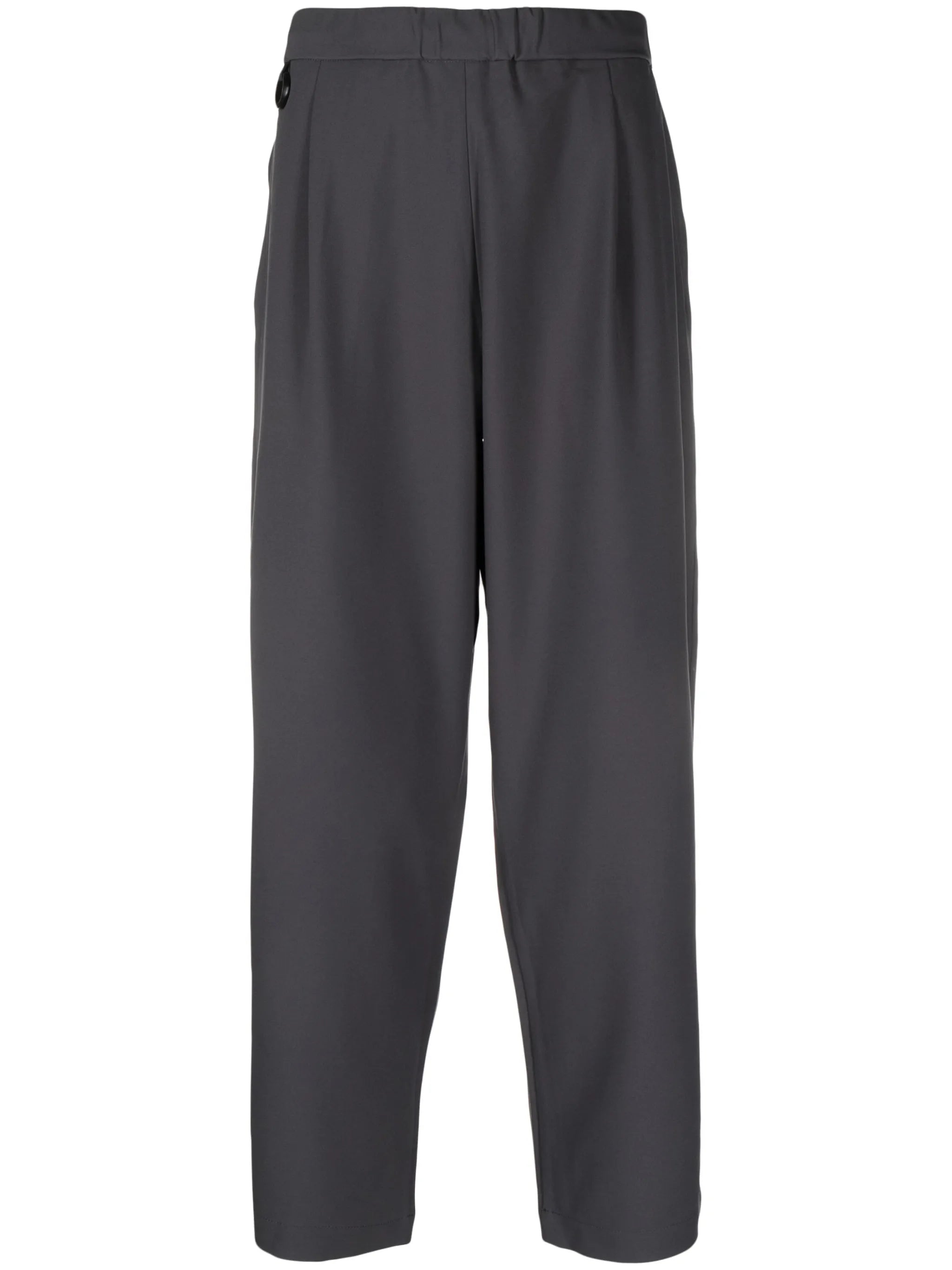 wide-leg cropped trousers