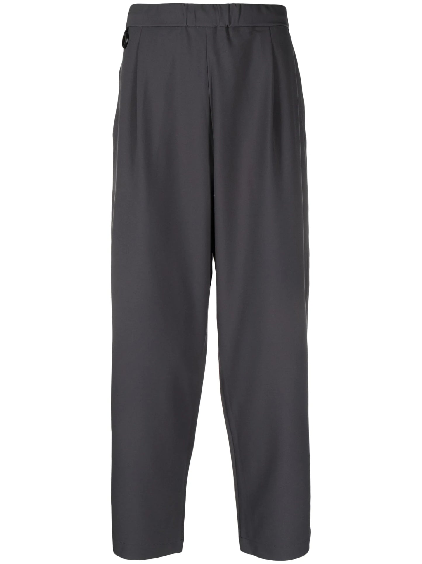 wide-leg cropped trousers